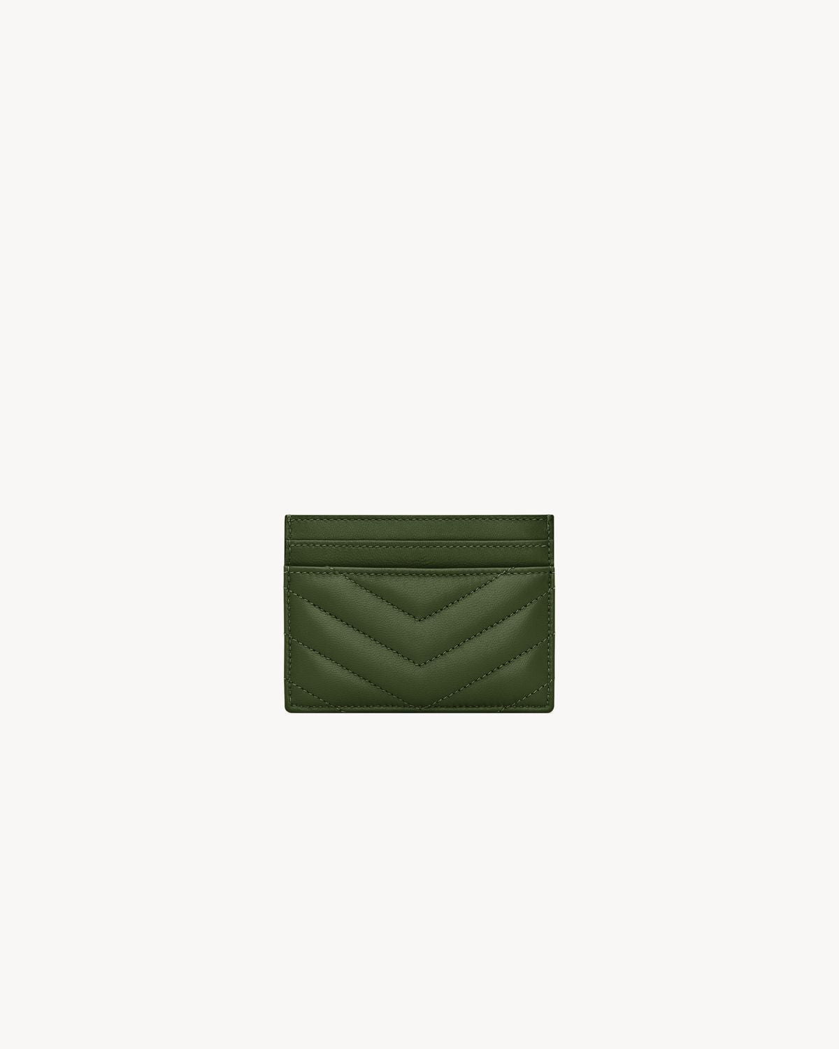 SAINT LAURENT Mini Lamb Leather Wallet for Women