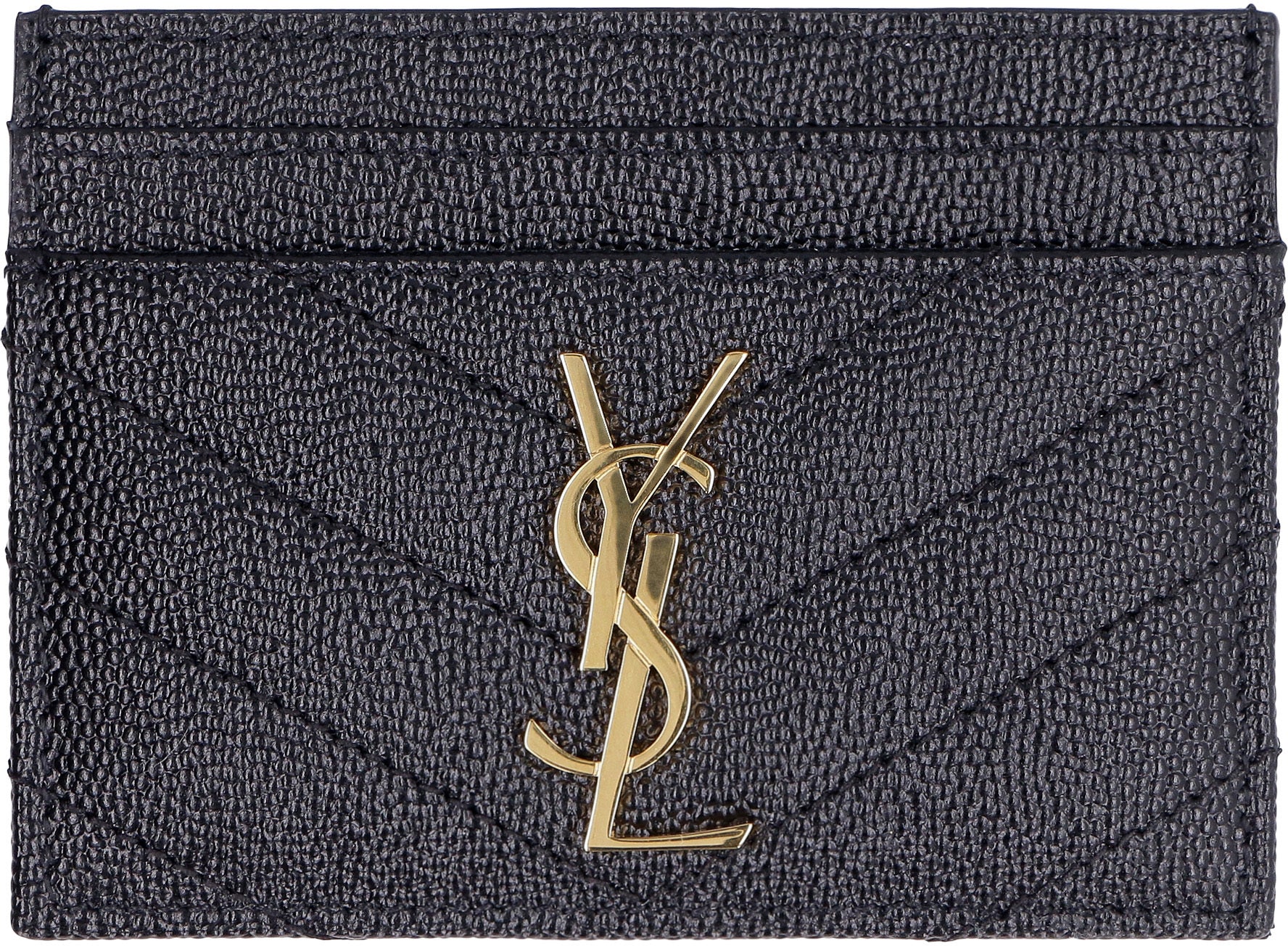 SAINT LAURENT Monogram Mini Credit Card Holder