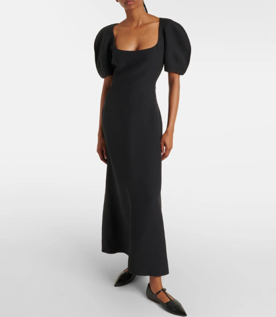GABRIELA HEARST Elegant Wool-Silk Blend Mini Dress