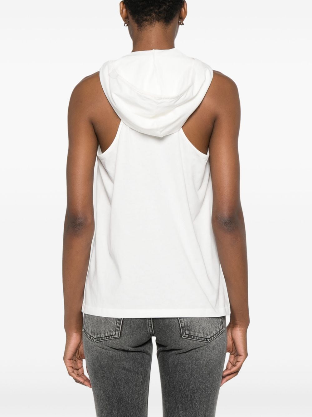 COURREGÈS Hooded Tank Top - Mini Fit