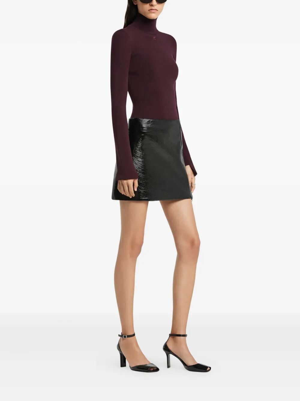 COURREGÈS Chic One Minute Mini-Skirt for Women