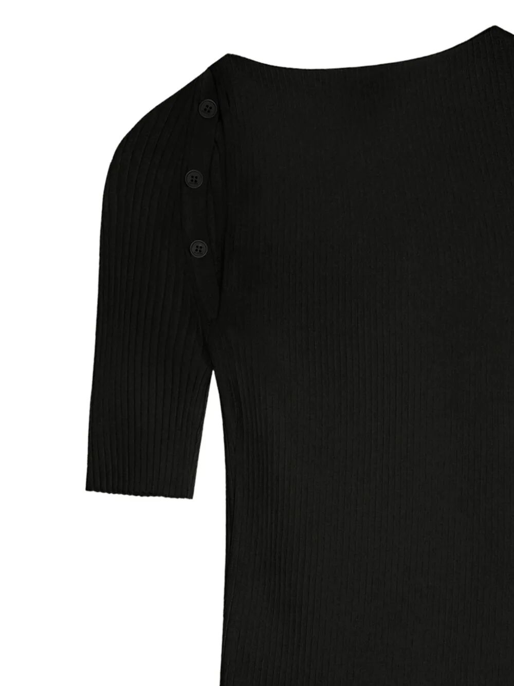 COURREGÈS Oblique Buttoned Top for Women - FW25 Collection
