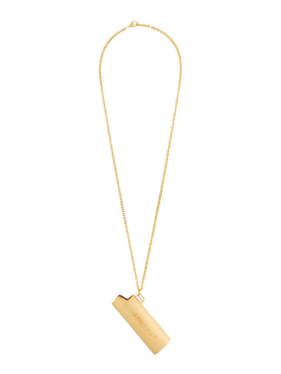 AMBUSH Men's Mini Necklace with Lighter Holder