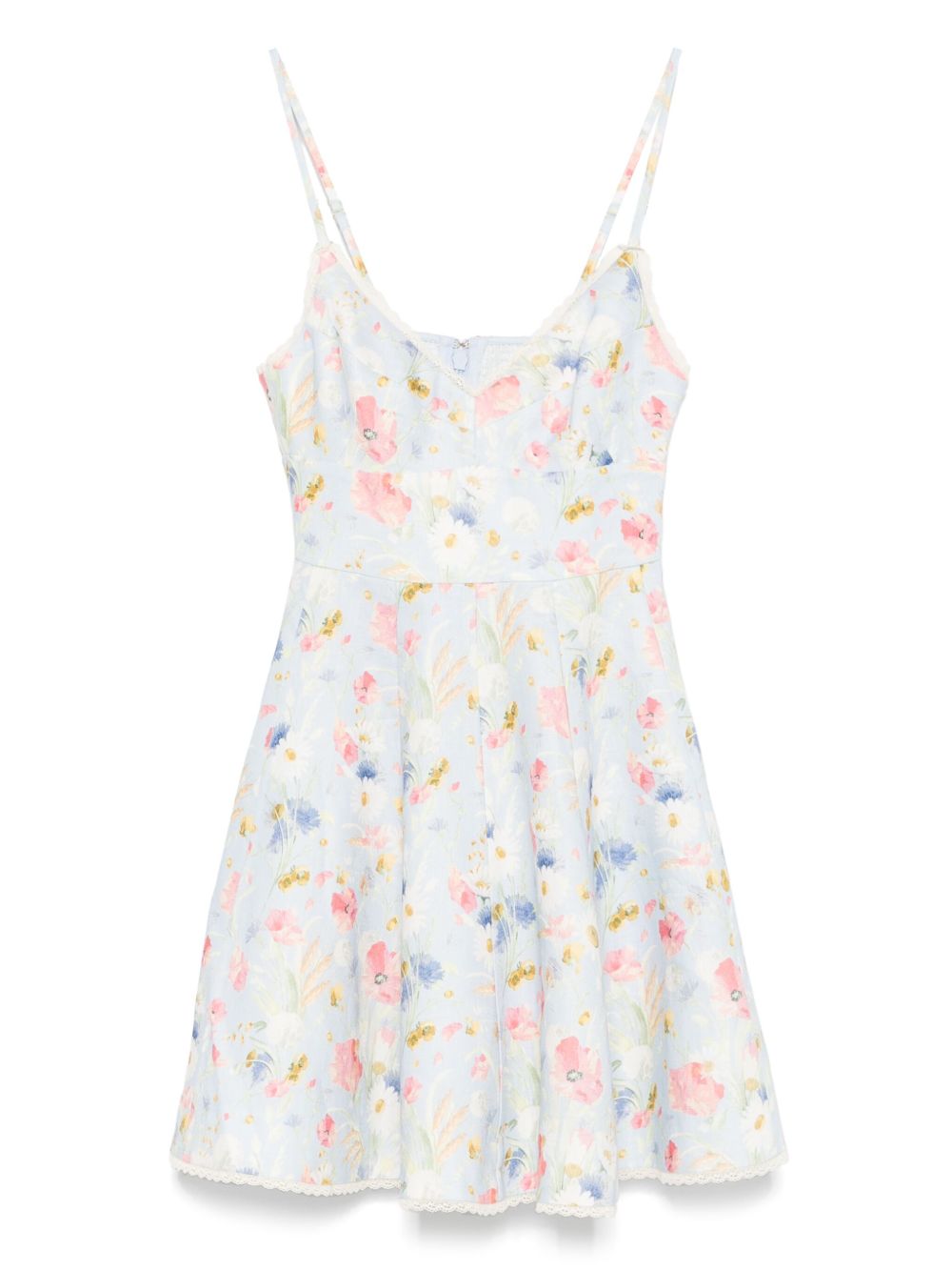 ZIMMERMANN Lucky Linen Mini Dress