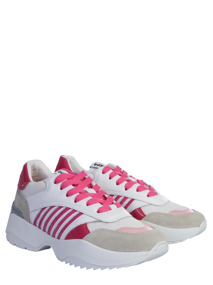 DSQUARED D24 Women's Flat Sneaker - Comfortable and Stylish