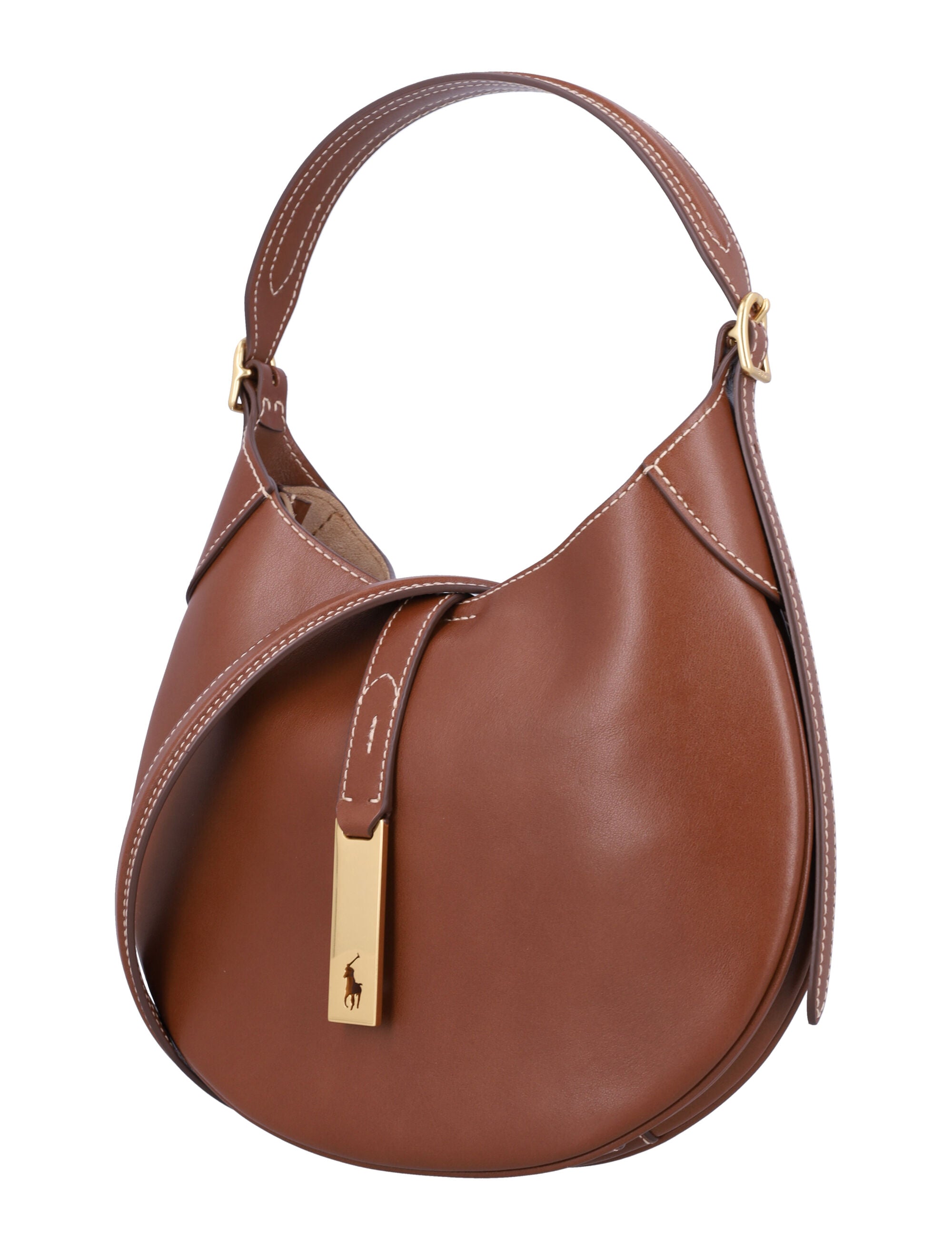 POLO RALPH LAUREN Mini Leather Shoulder Handbag