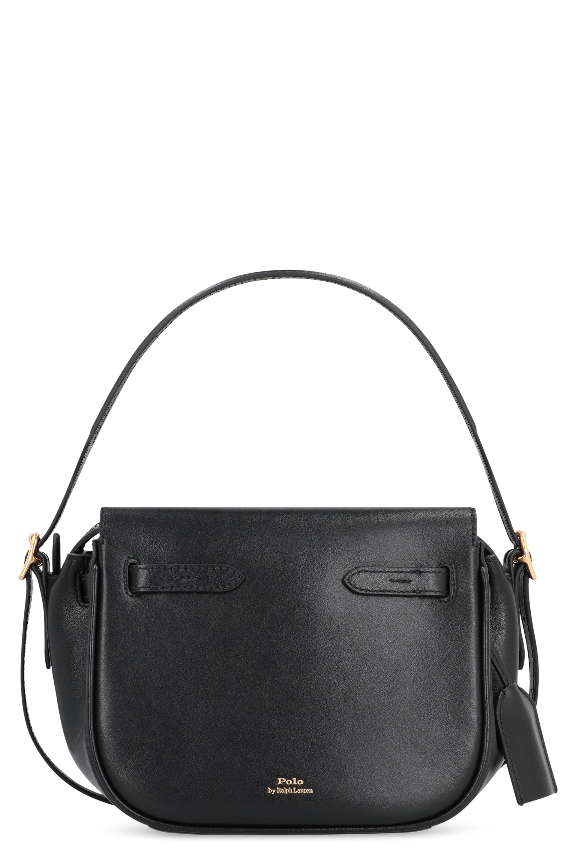 POLO RALPH LAUREN Mini Leather Handbag with Adjustable Strap