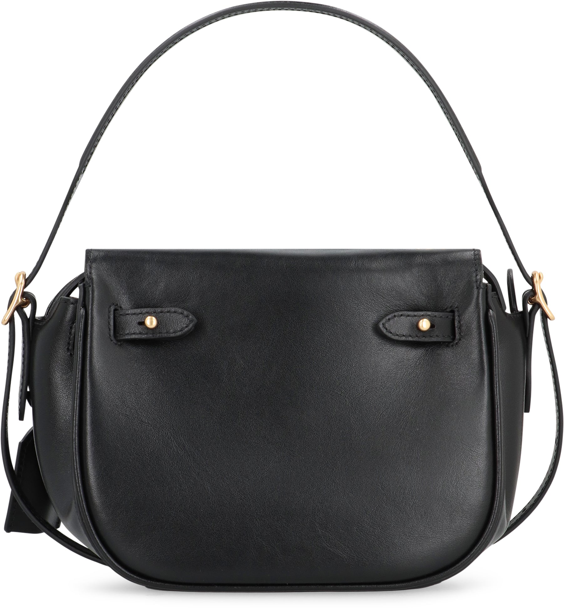 POLO RALPH LAUREN Mini Leather Handbag with Adjustable Strap