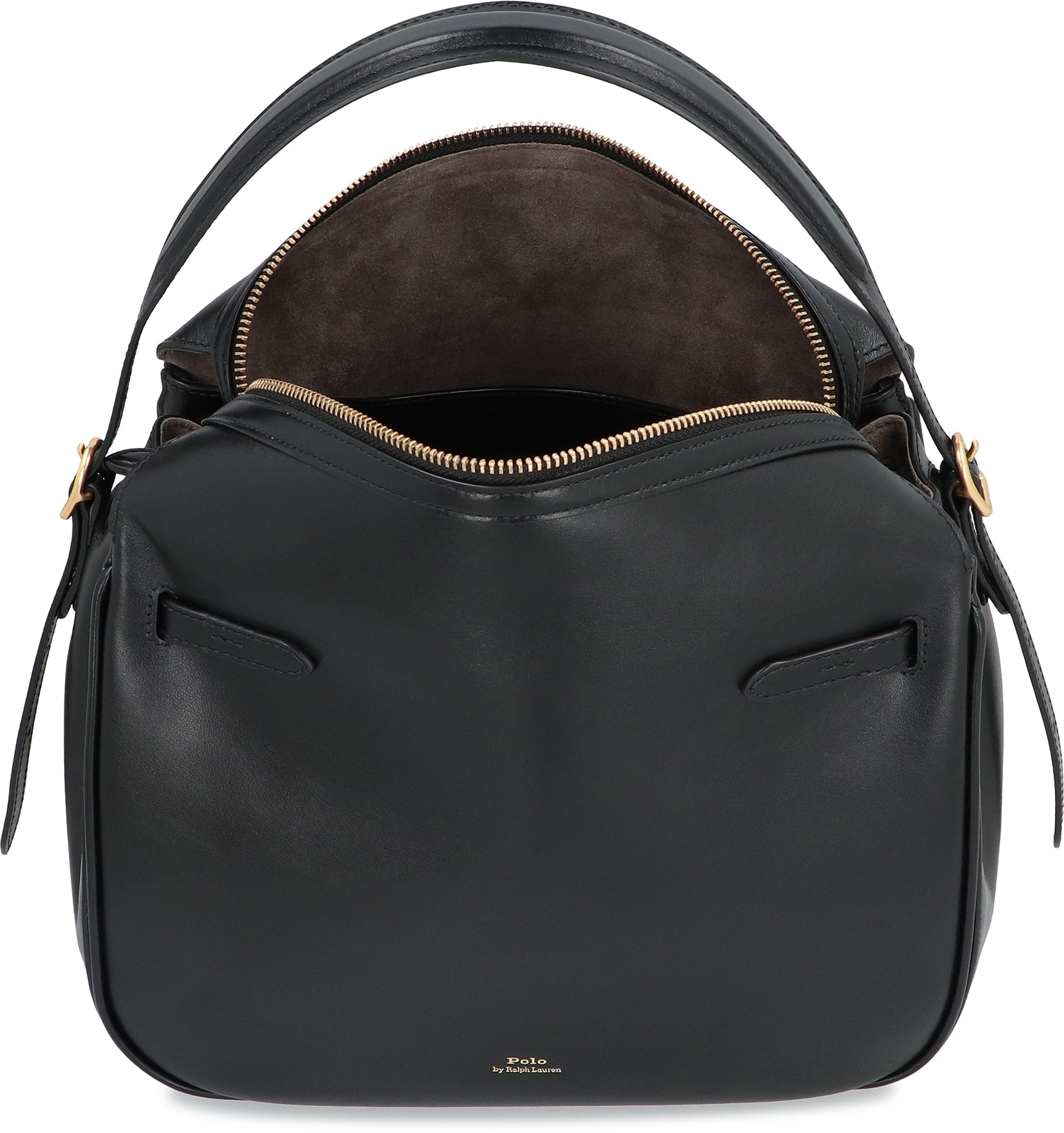 POLO RALPH LAUREN Leather Boston Handbag - 28.6 cm