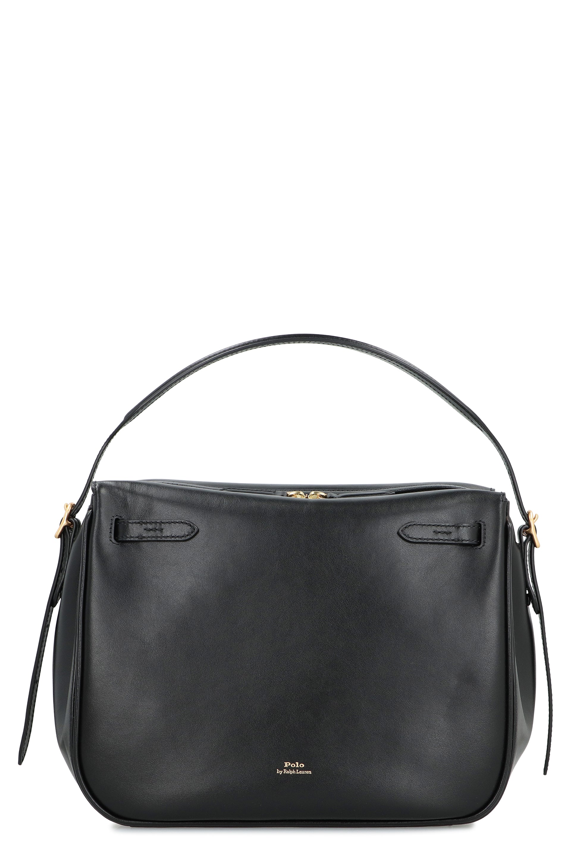 POLO RALPH LAUREN Leather Boston Handbag - 28.6 cm