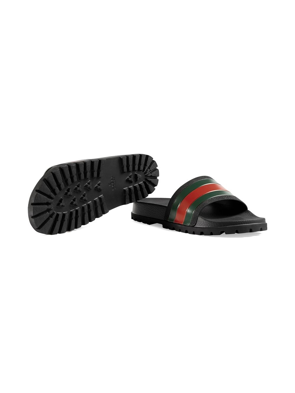GUCCI Signature Web Slide Sandals for Men