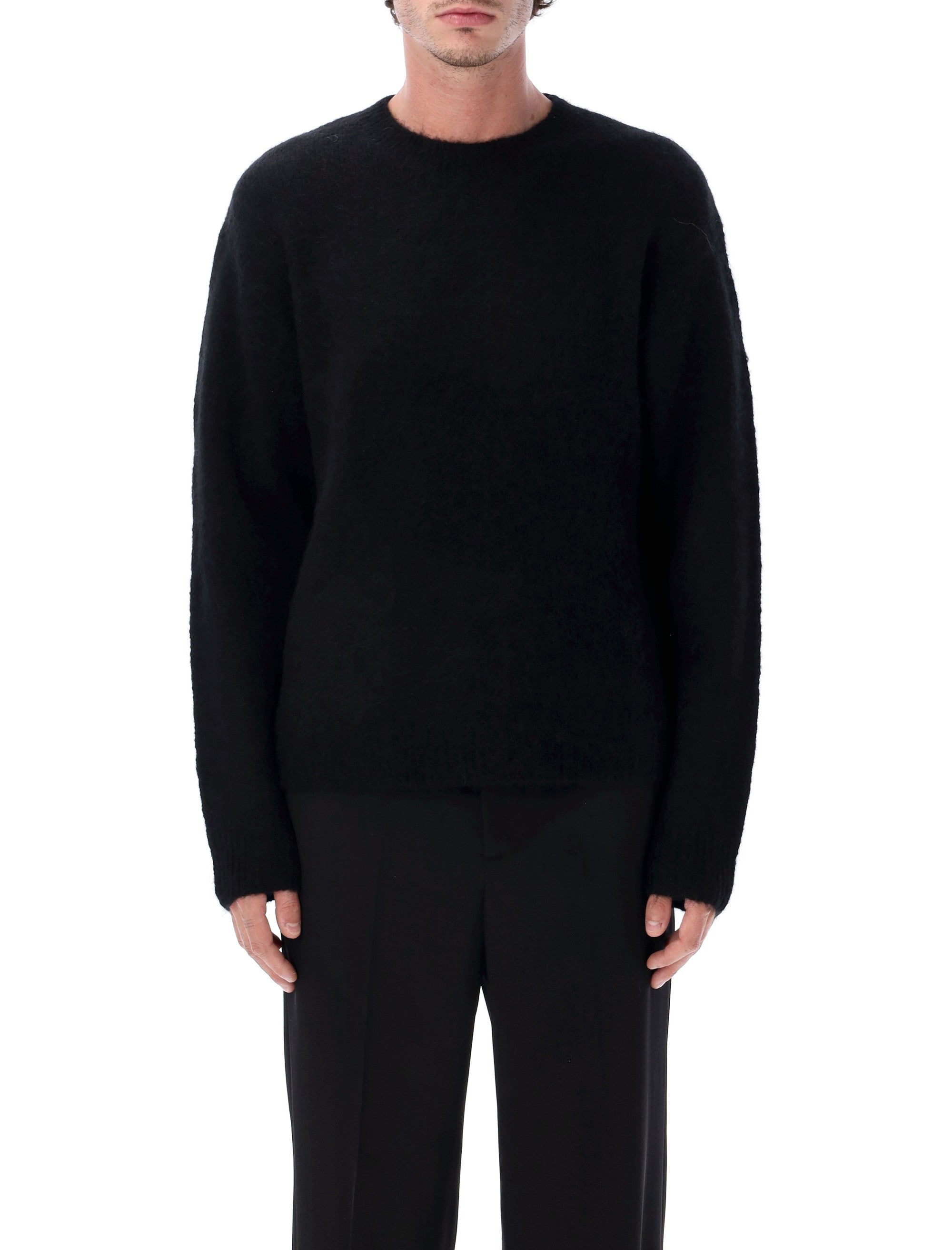 BERNER KÜHL Men's Alpaca Drop Crew Sweater - Regular Fit