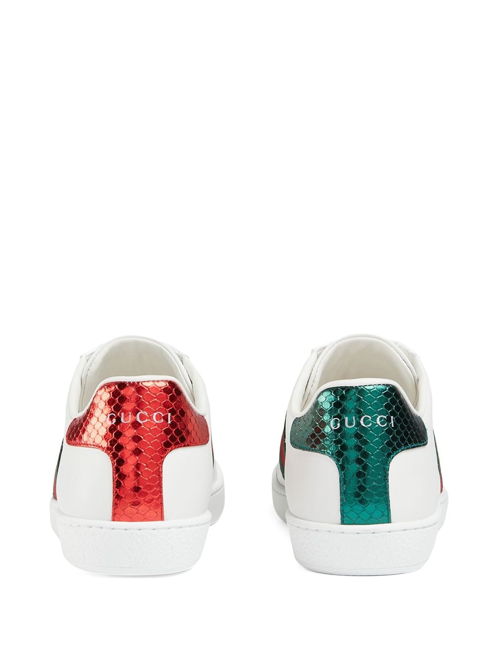GUCCI Women's Premium Leather Lace-Up Sneakers - Fit Large - FW25