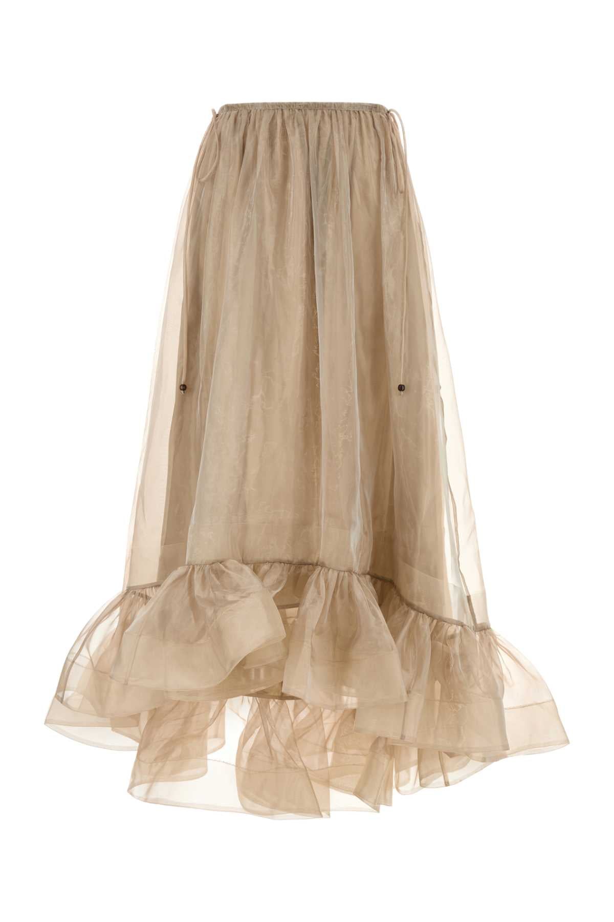 ZIMMERMANN Light Knit Maxi Flounce Skirt