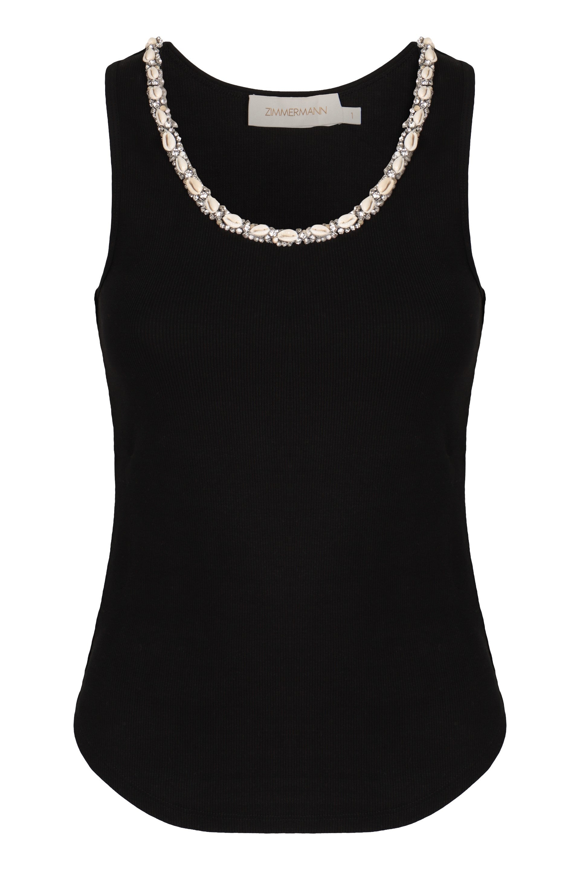 ZIMMERMANN Illuminate Cotton Tank Top