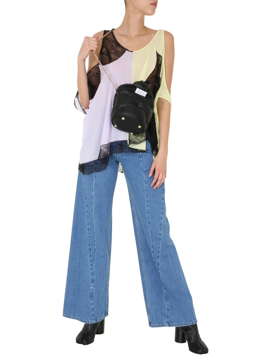 MAISON MARGIELA Bold Color Block Top for Women