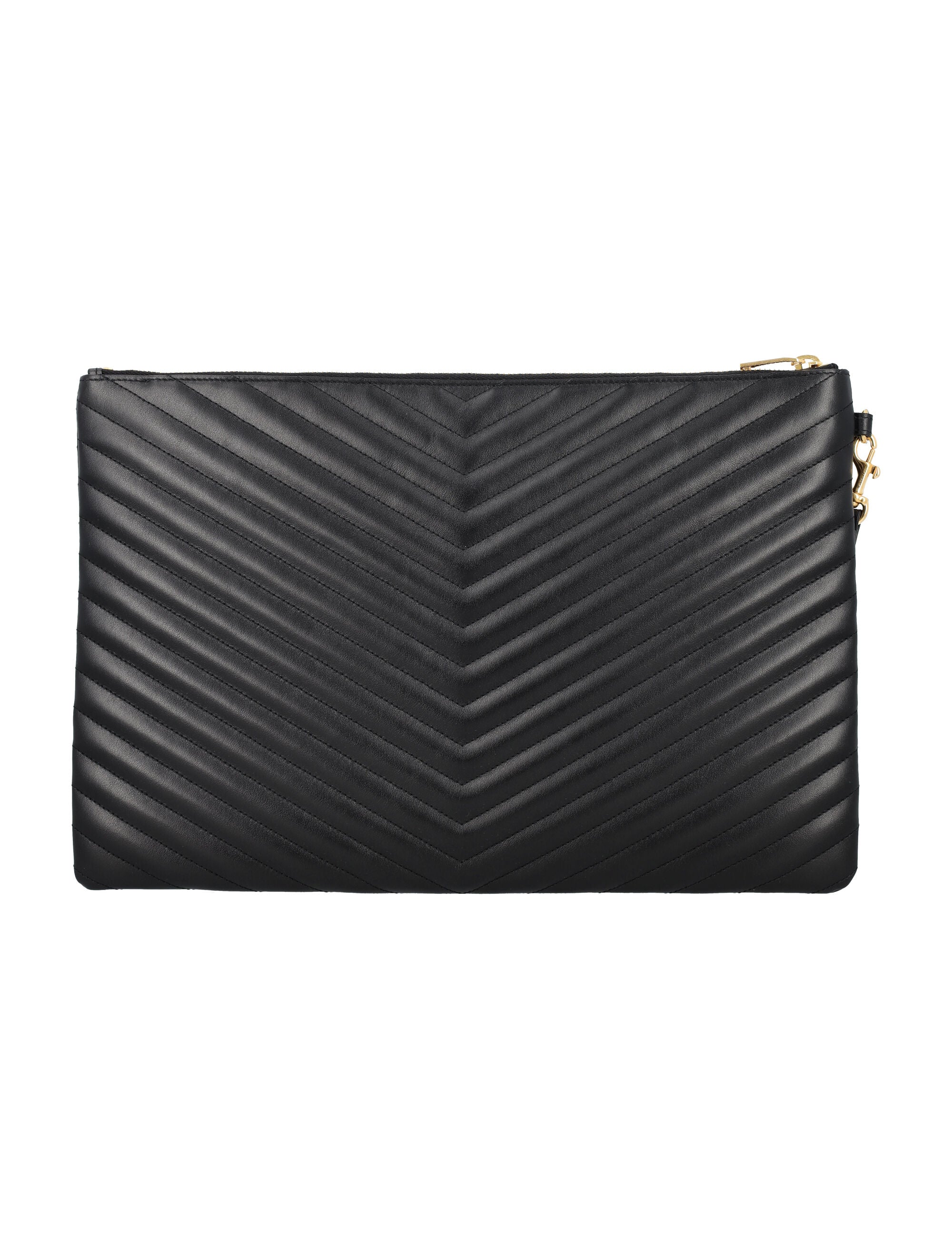 SAINT LAURENT D.C. Mono Mini Pouch Handbag