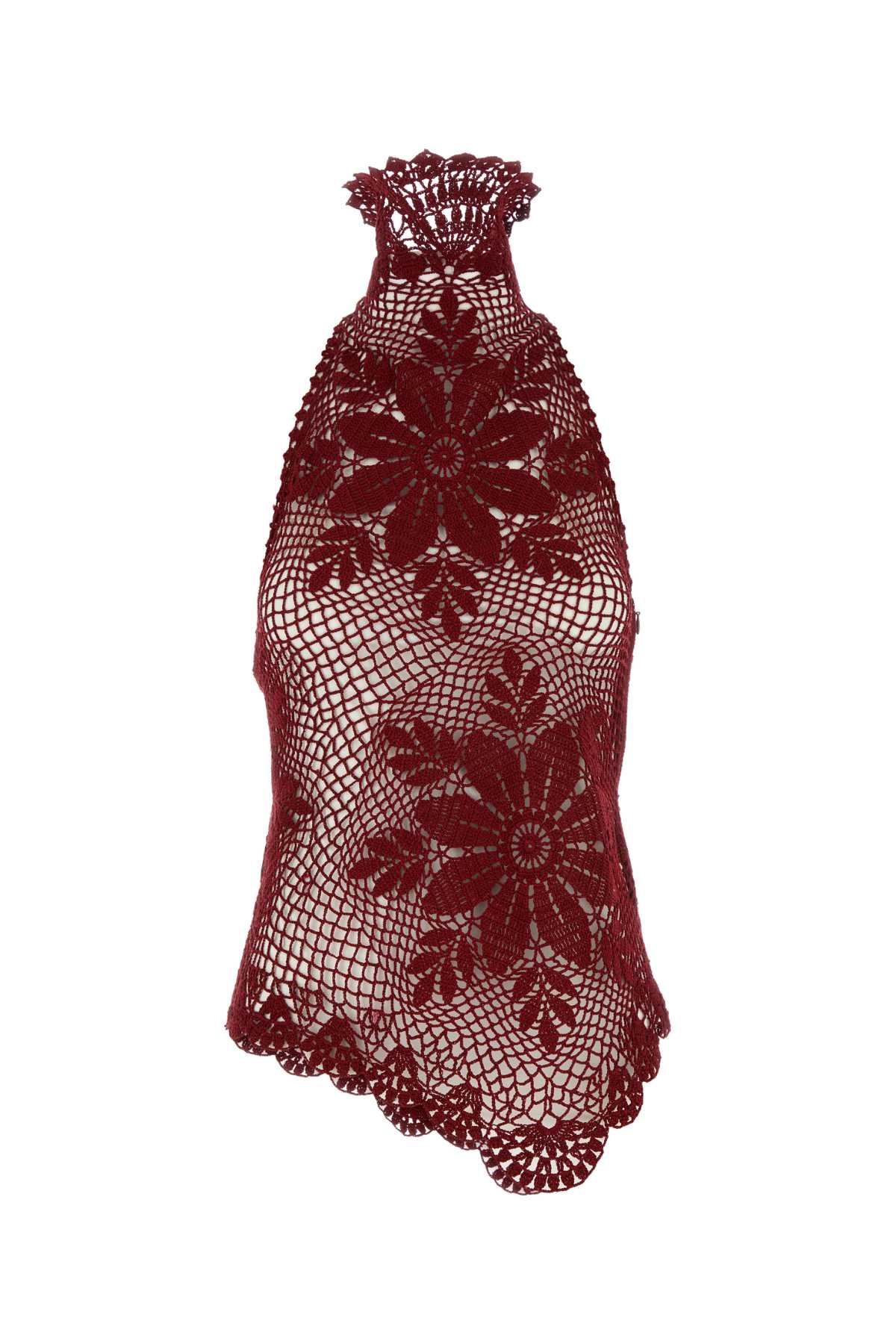 MAGDA BUTRYM Crochet Detail Top - Women’s SS25