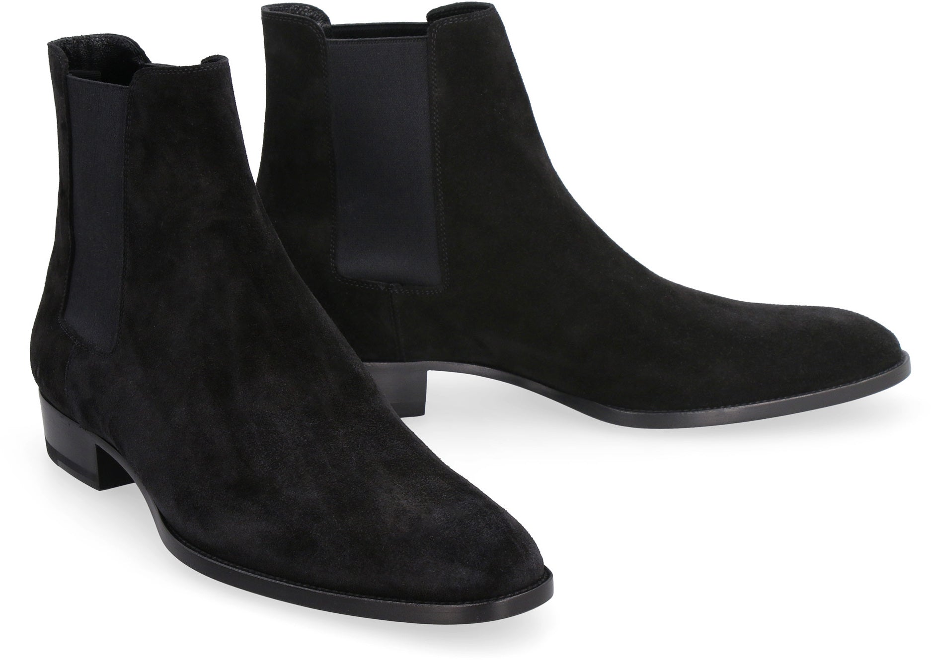 SAINT LAURENT Stylish Men's Chelsea Wyatt Booties