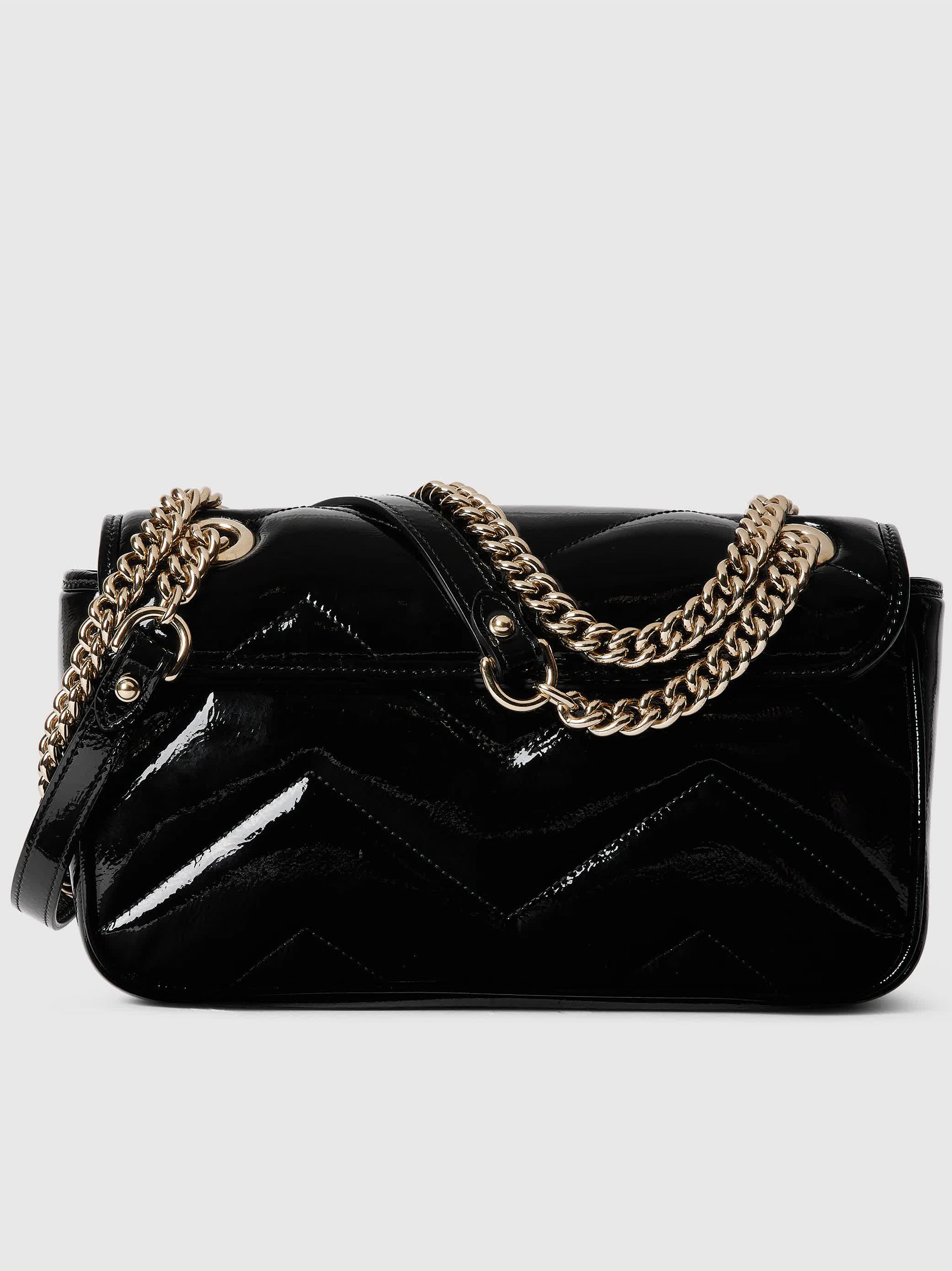 GUCCI Mini Patent Leather Handbag for Women