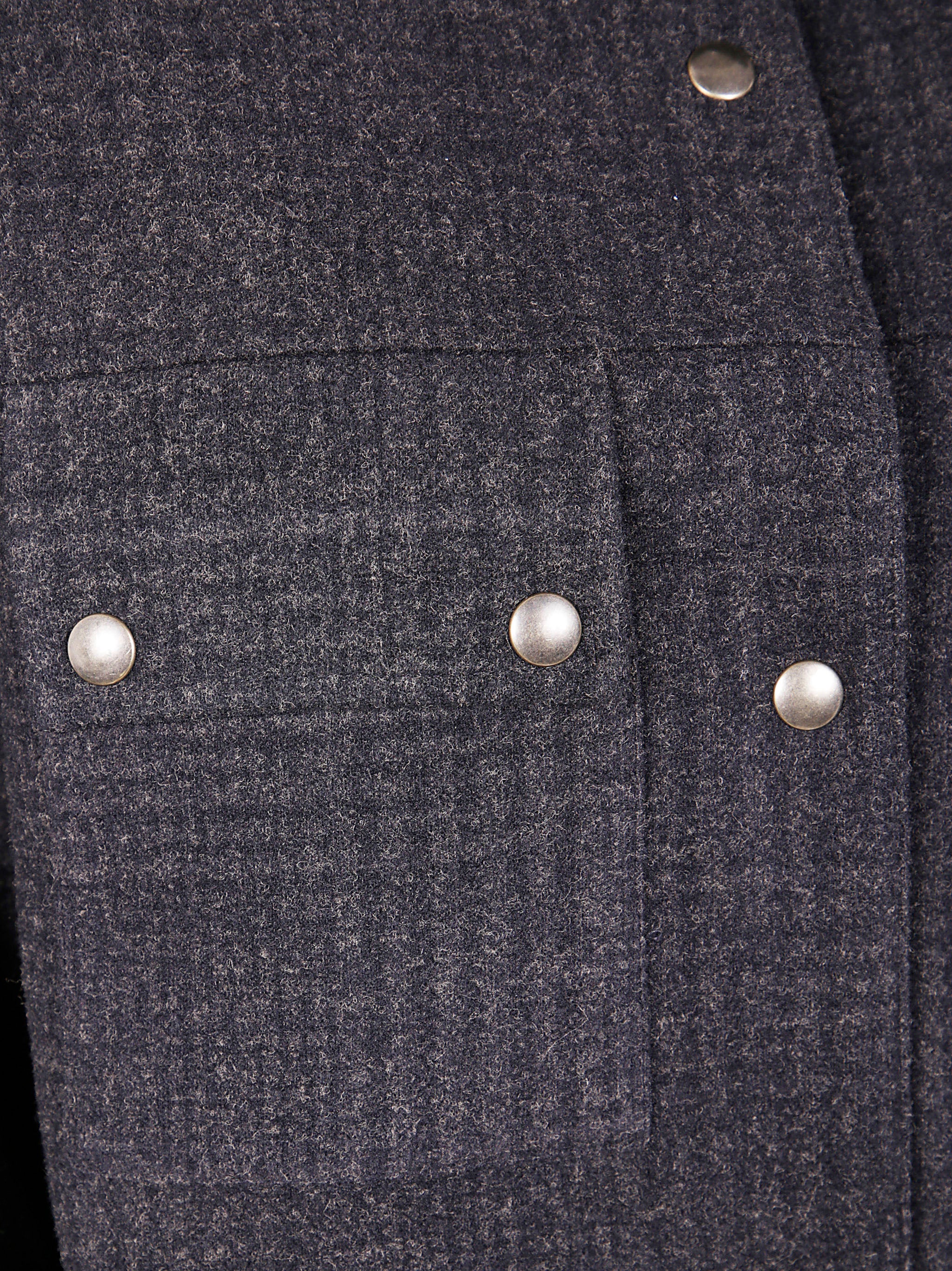 DRHOPE Chic Pocketed Shirt Jacket for Women - FW25