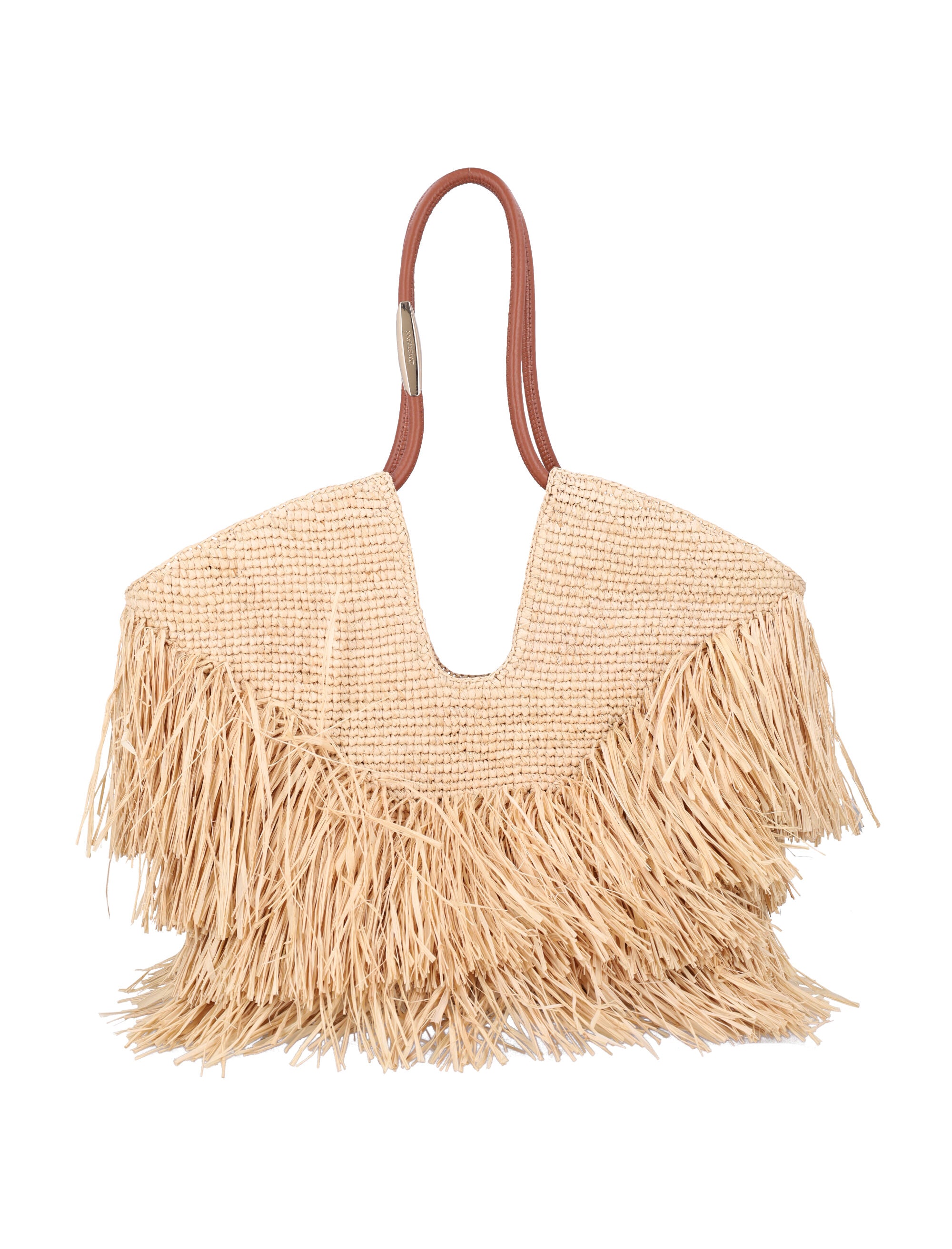 ZIMMERMANN Medium Raffia Tote Handbag
