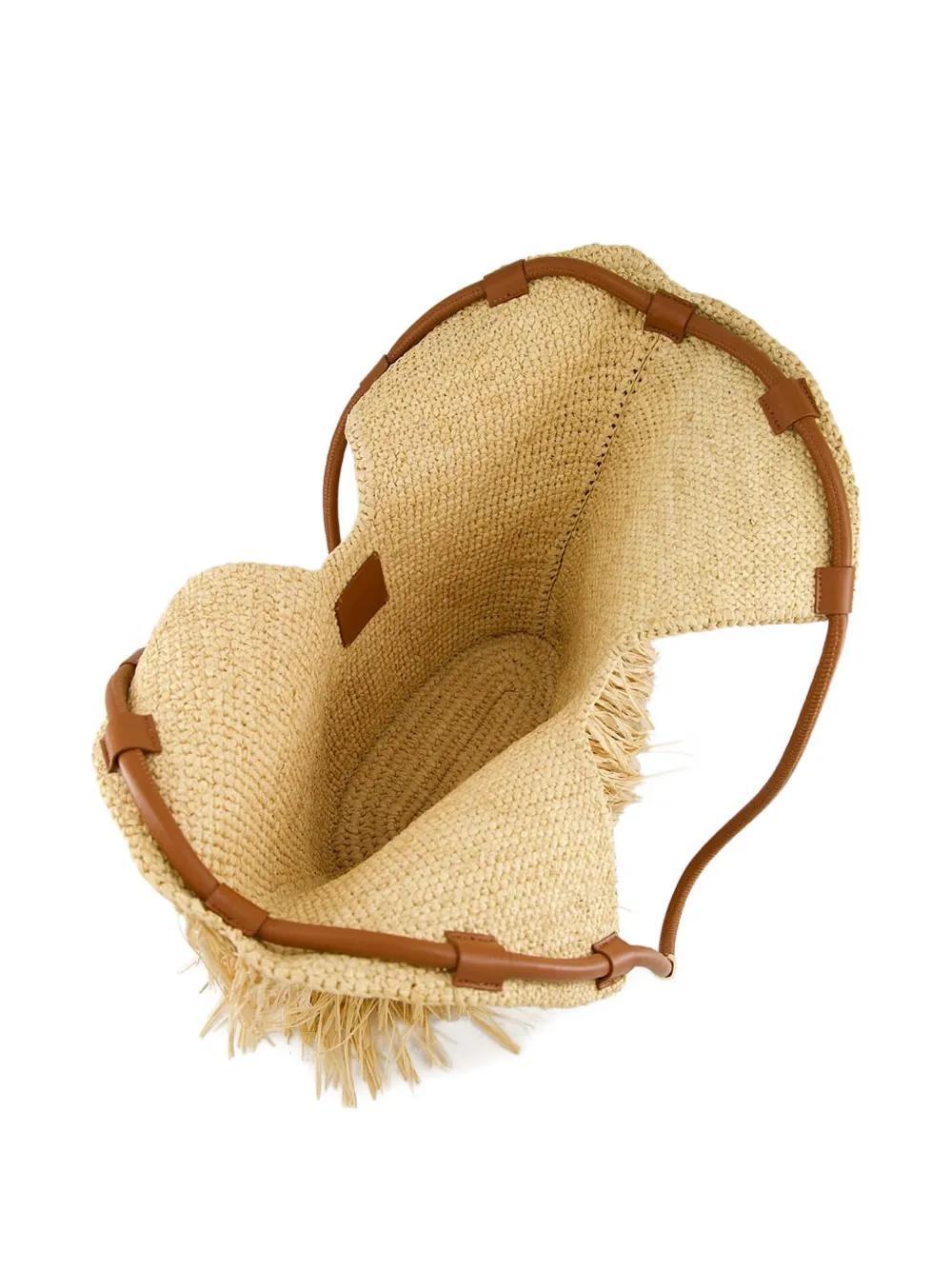 ZIMMERMANN Medium Raffia Tote Handbag