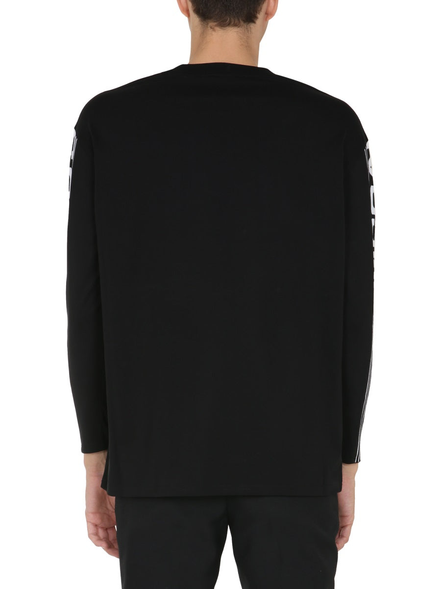 STELLA McCARTNEY Unisex Round Neck Long Sleeve T-Shirt