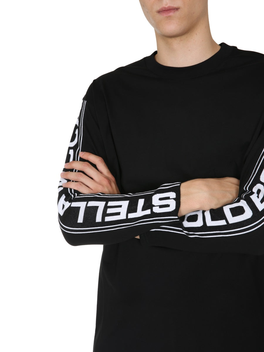 STELLA McCARTNEY Unisex Round Neck Long Sleeve T-Shirt
