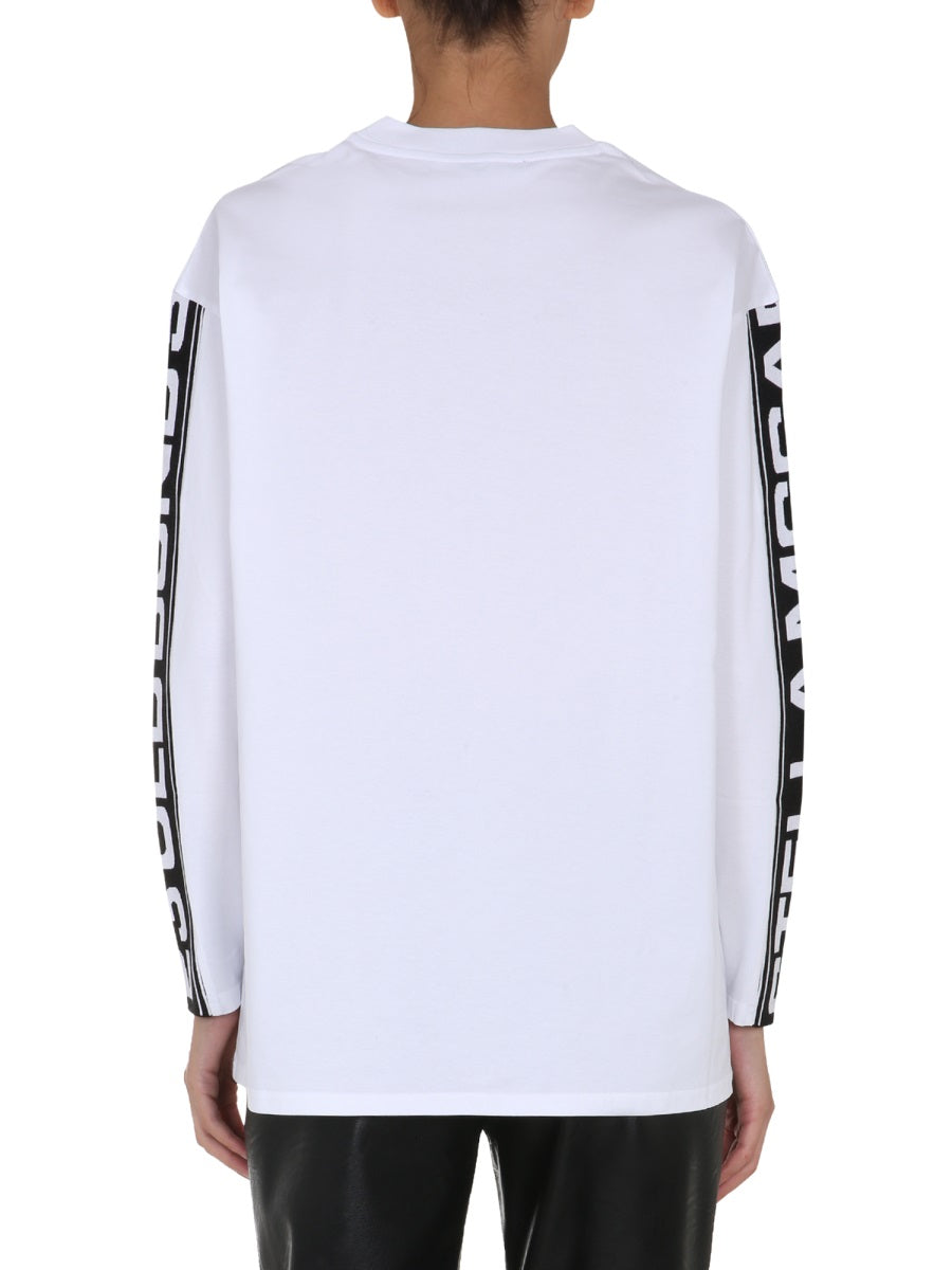 STELLA McCARTNEY Unisex Round Neck Long Sleeve T-Shirt