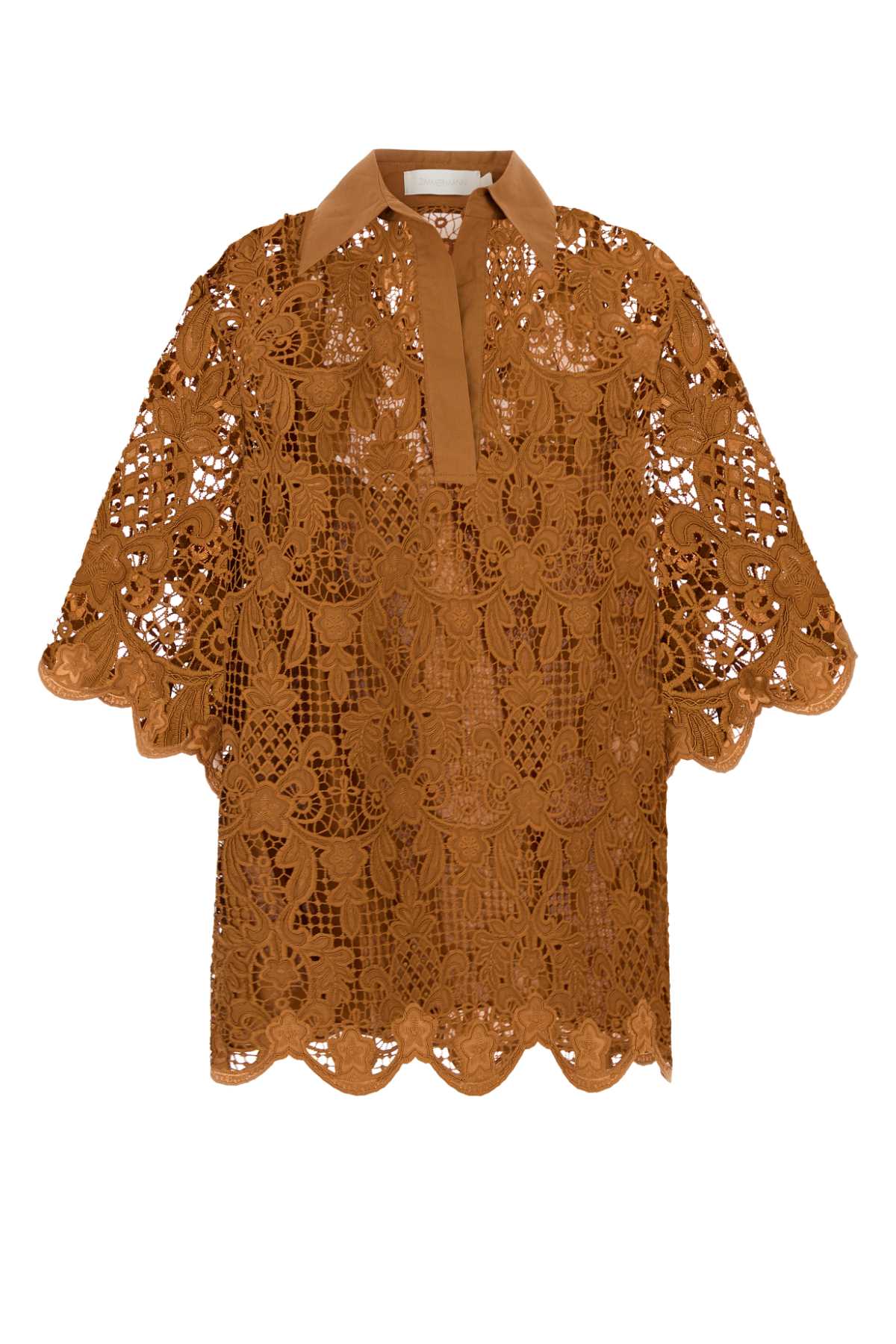 ZIMMERMANN Lace Coco Tunic Top