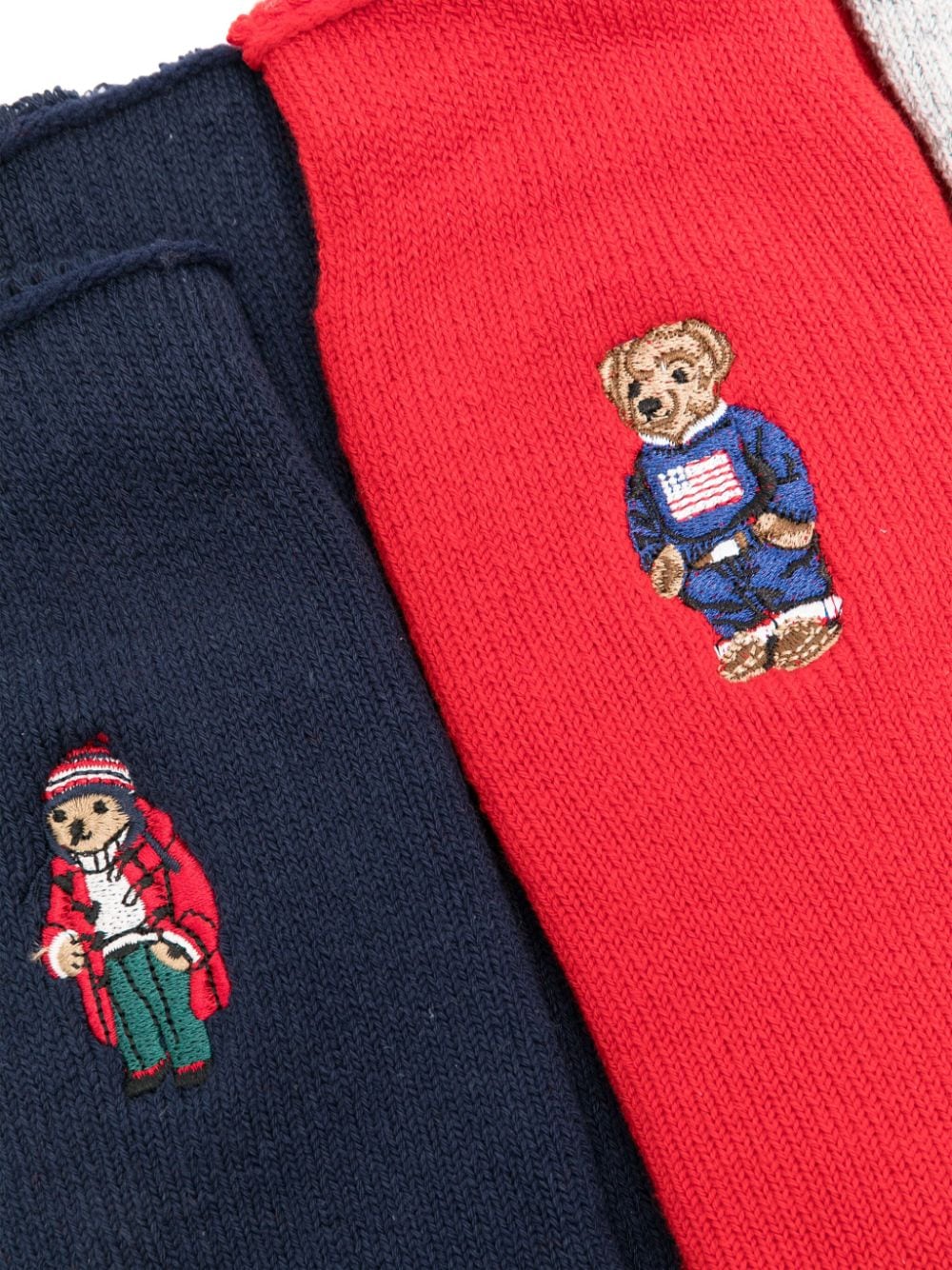 POLO RALPH LAUREN Bears Gift Box Crew Socks Set