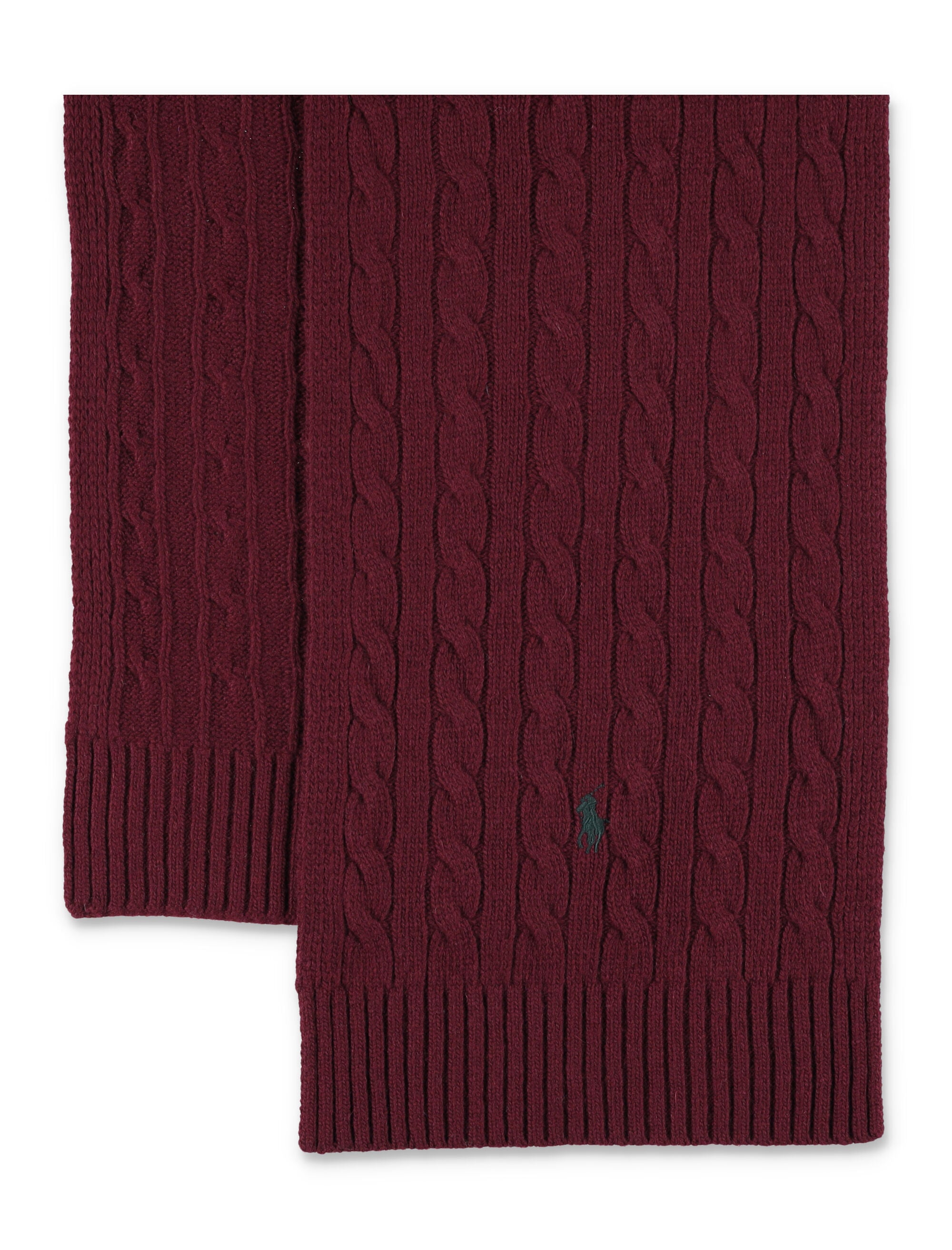 POLO RALPH LAUREN Cable Knit Scarf - 183 cm x 26 cm