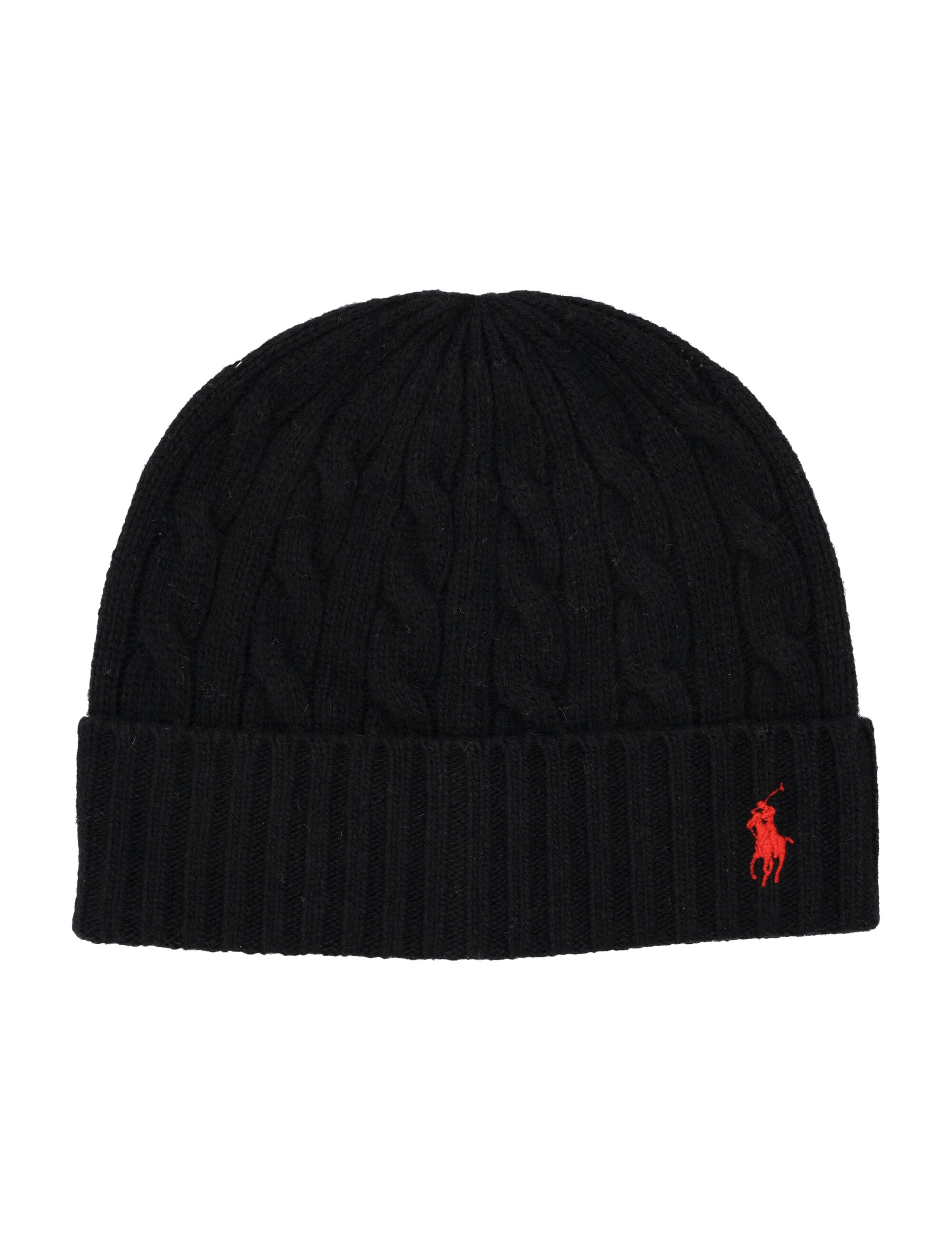 POLO RALPH LAUREN Wool-Blend Cable-Knit Beanie