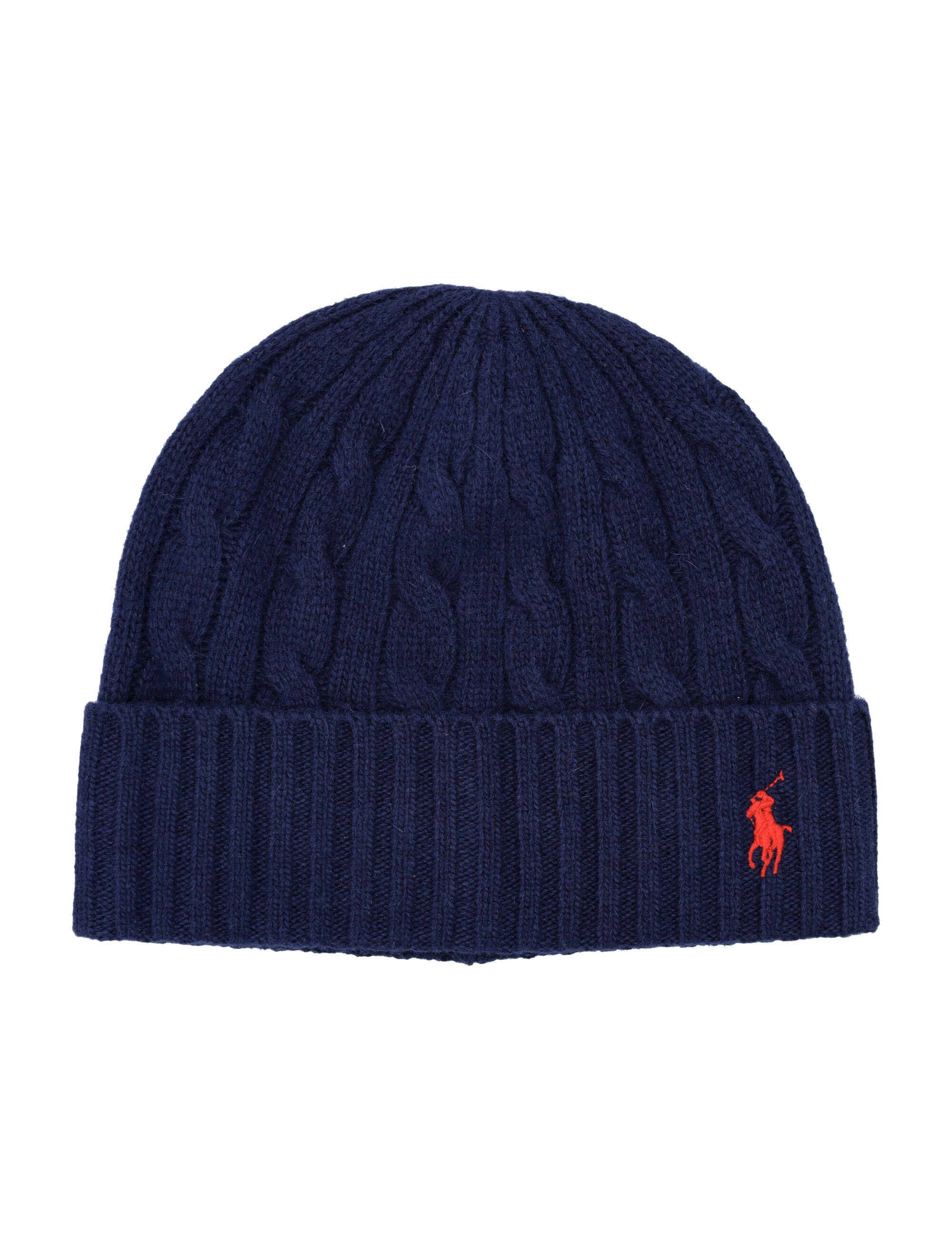 POLO RALPH LAUREN Wool-Blend Cable-Knit Beanie