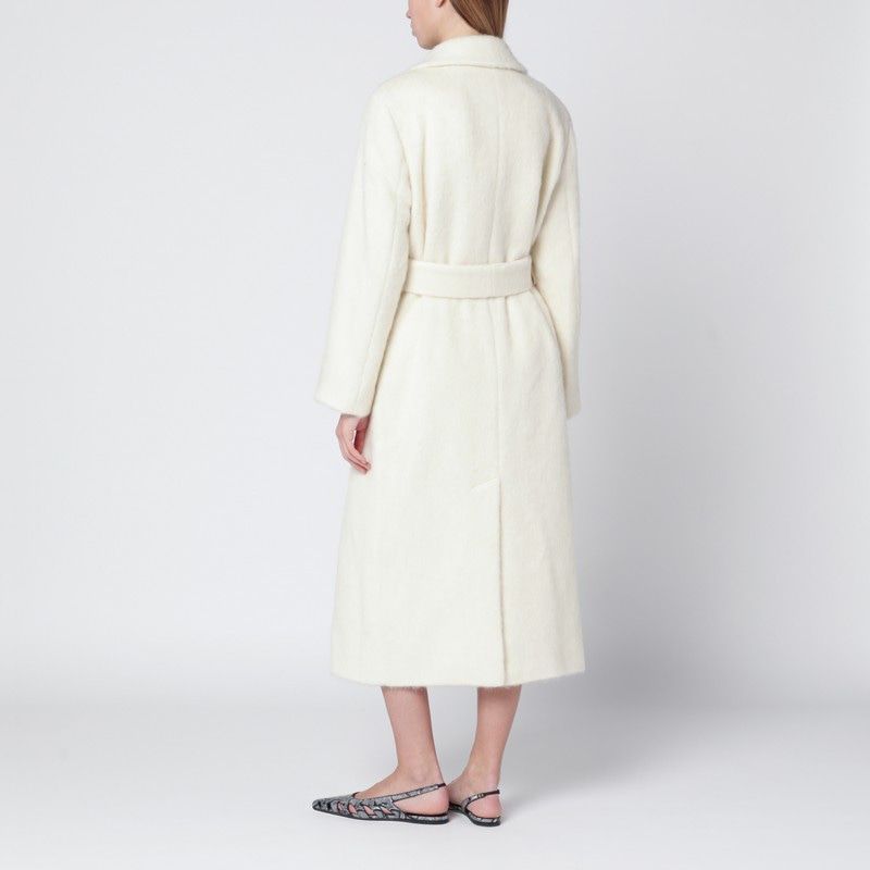 ALMADA LABEL Classic Robe Jacket with Waist Tie