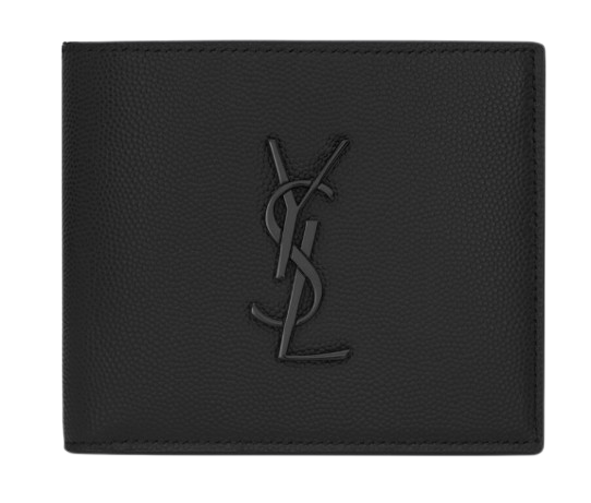 SAINT LAURENT Men's Mini Leather Wallet