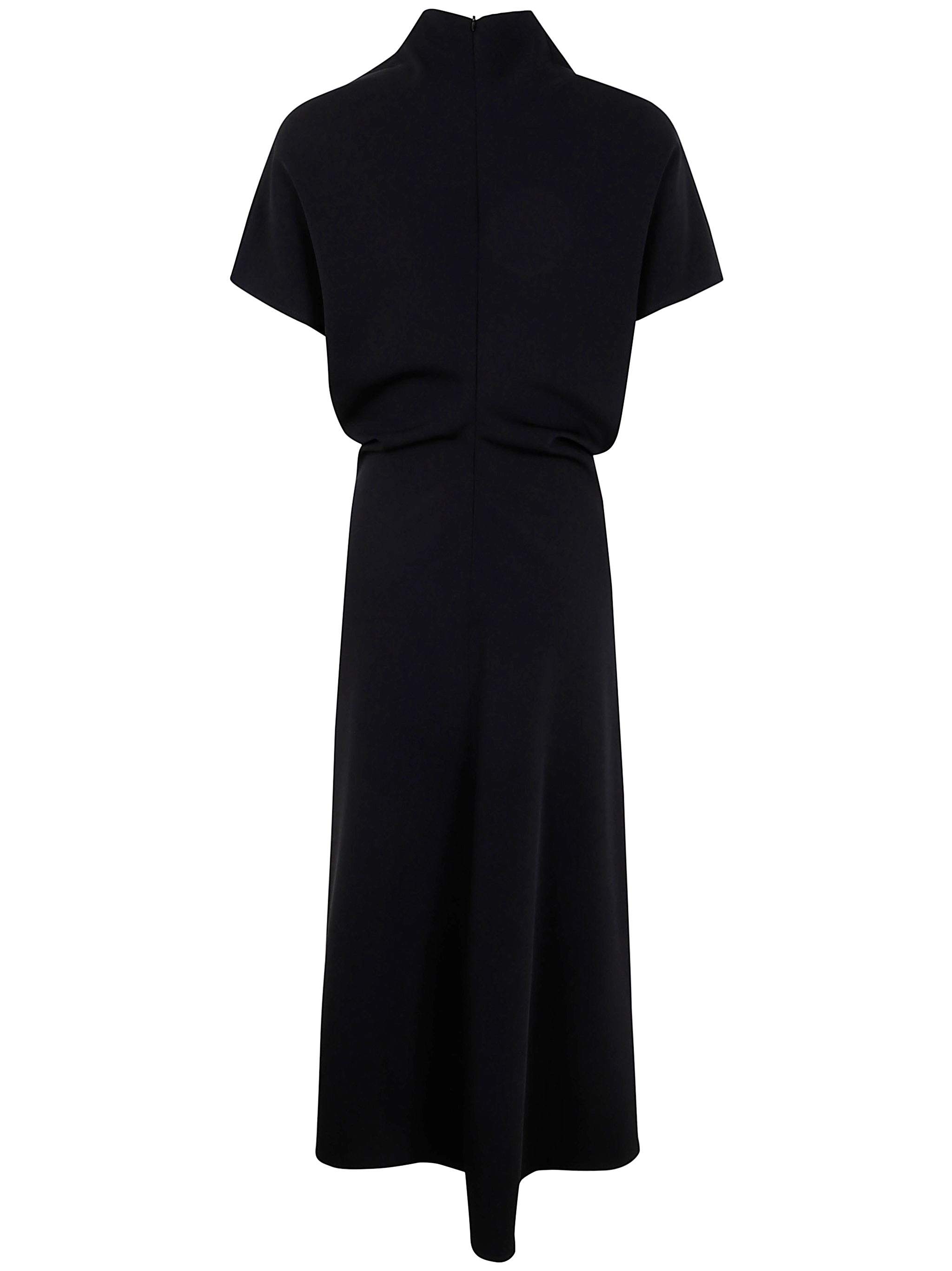 DRHOPE Chic Turtle Neck Mini Dress for Women - SS25