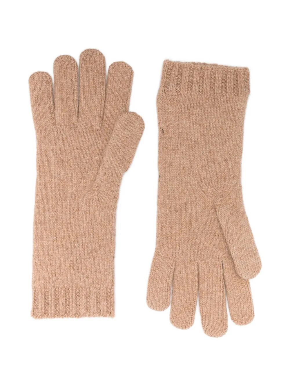 POLO RALPH LAUREN Cable-Knit Wool and Cashmere Gloves for Women