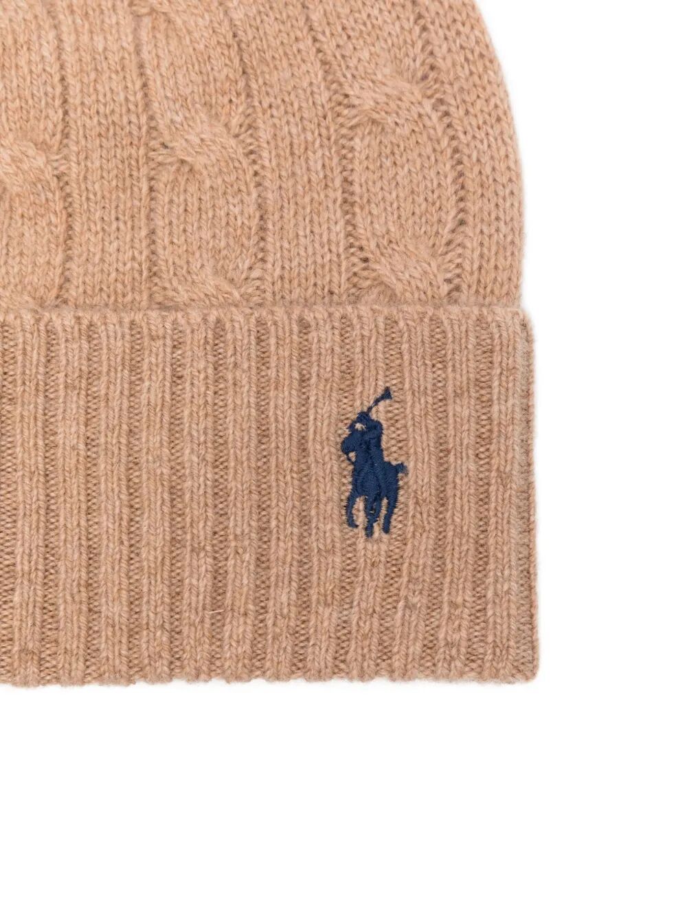 POLO RALPH LAUREN Cable Knit Wool-Cashmere Beanie