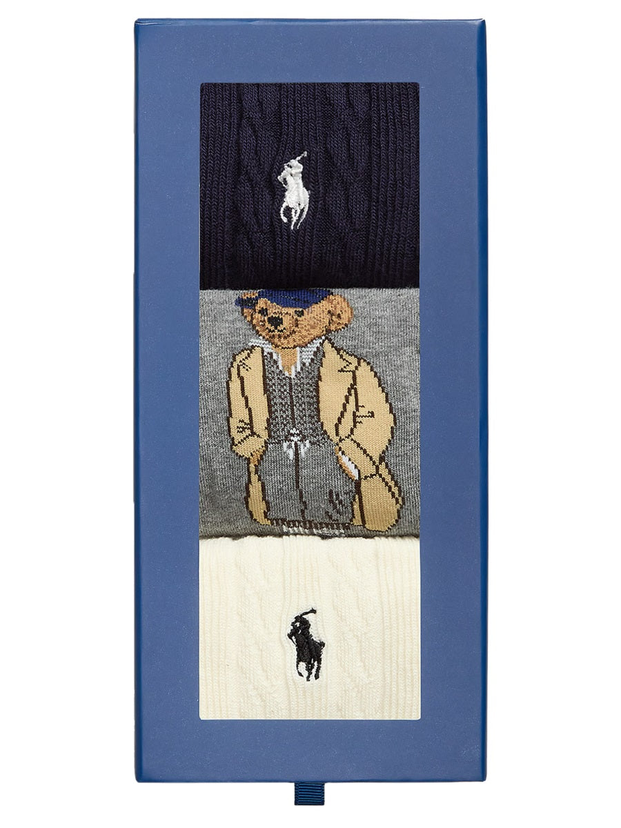 POLO RALPH LAUREN 3-Pack Women's Cozy Socks