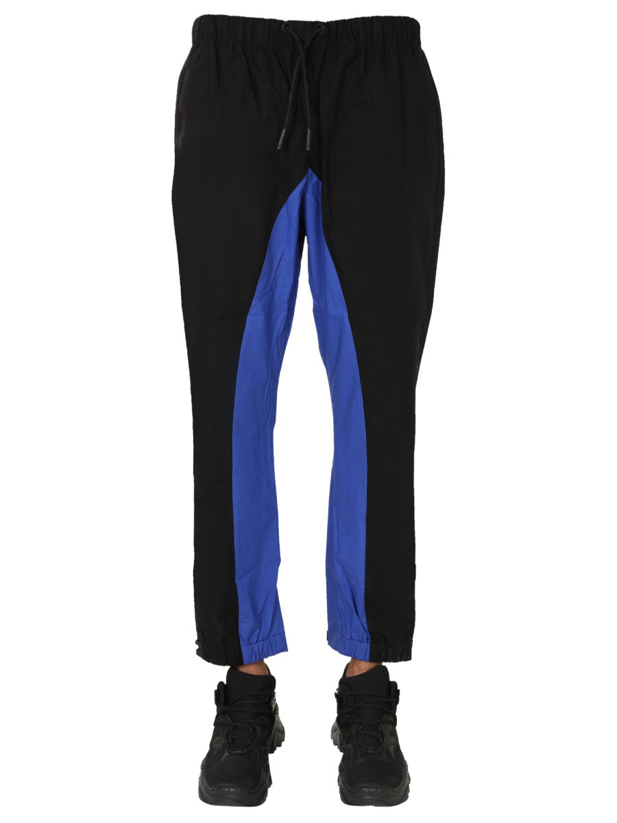 MARCELO BURLON Men's Jogging Pants with Elastic Waist