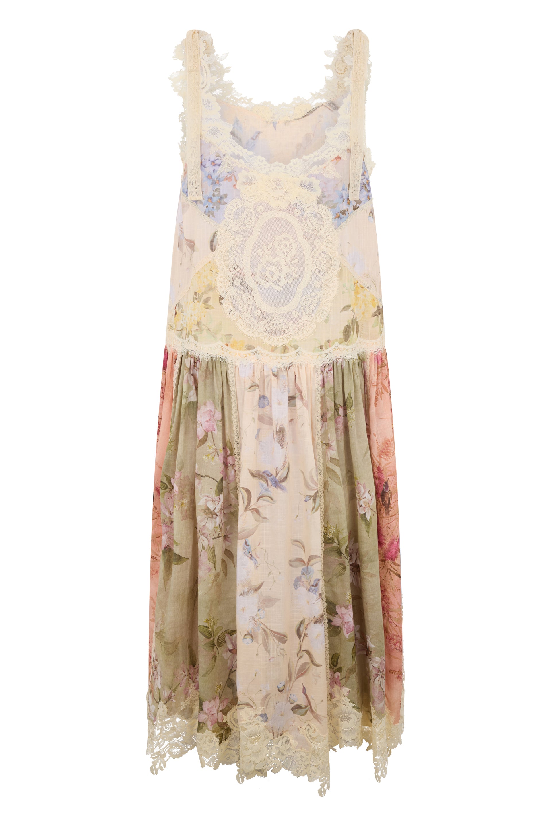ZIMMERMANN Cascadian Mini Printed Dress