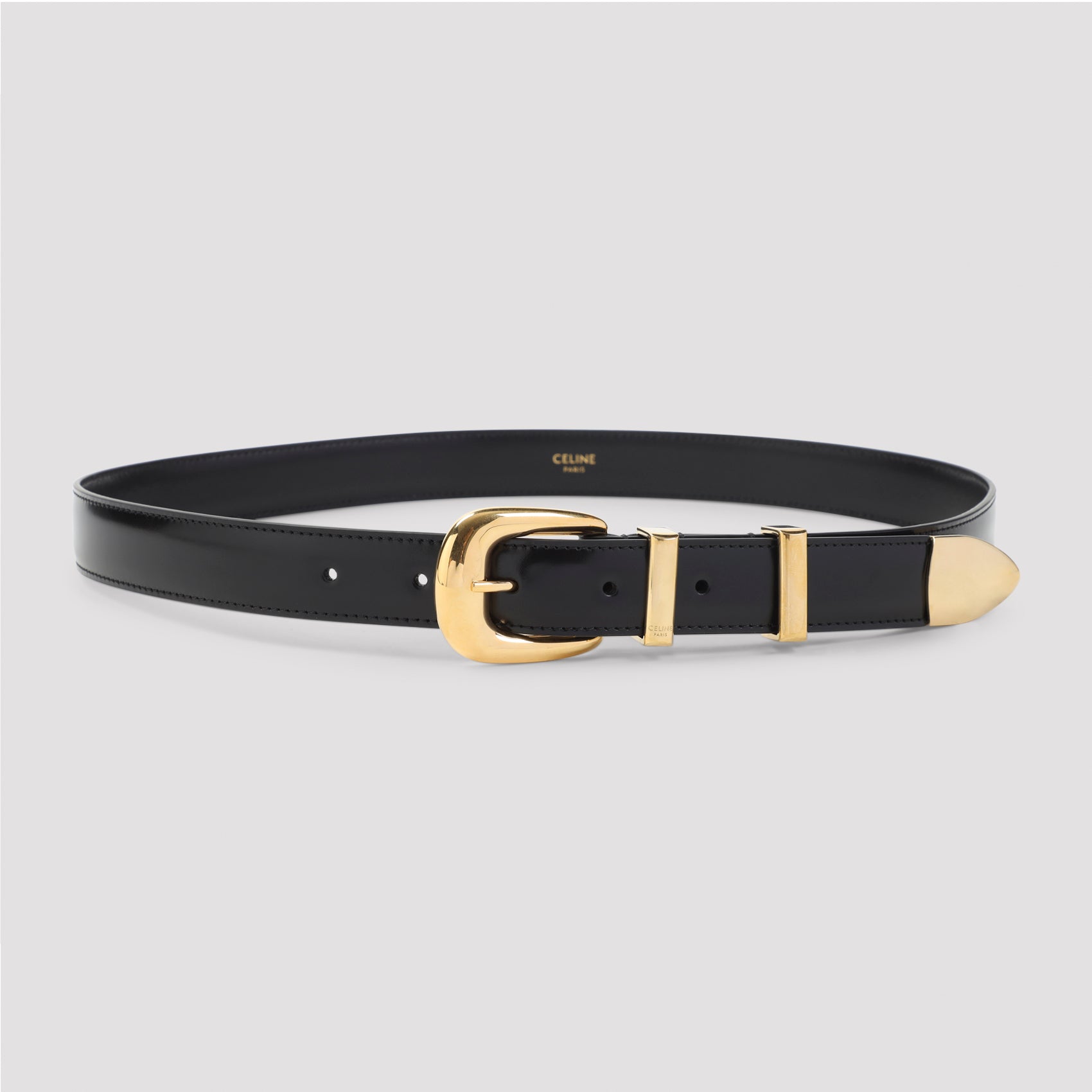 CELINE Medium 25MM 100% Leather Belt