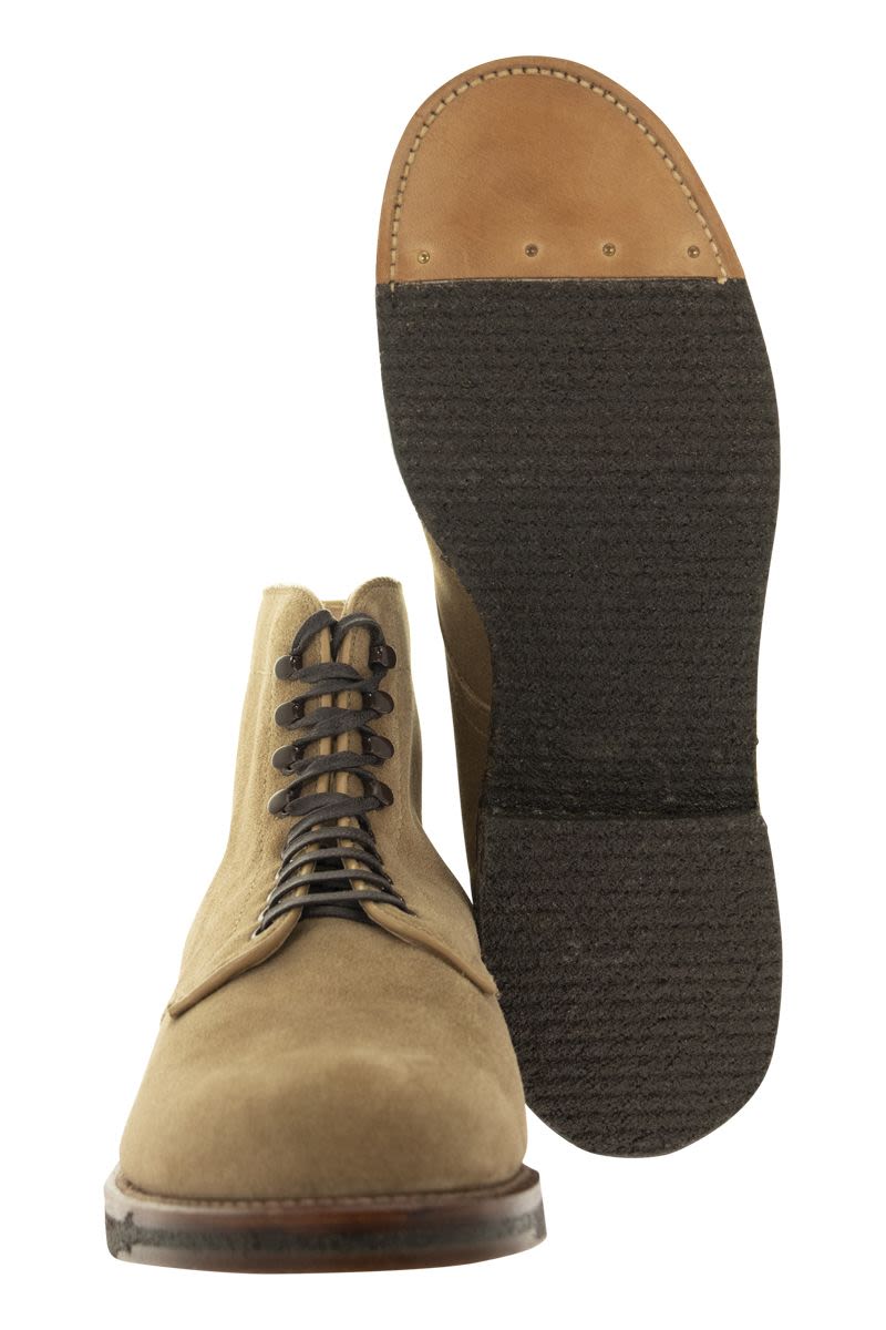 ALDEN Smooth Toe Commando Sole Boot