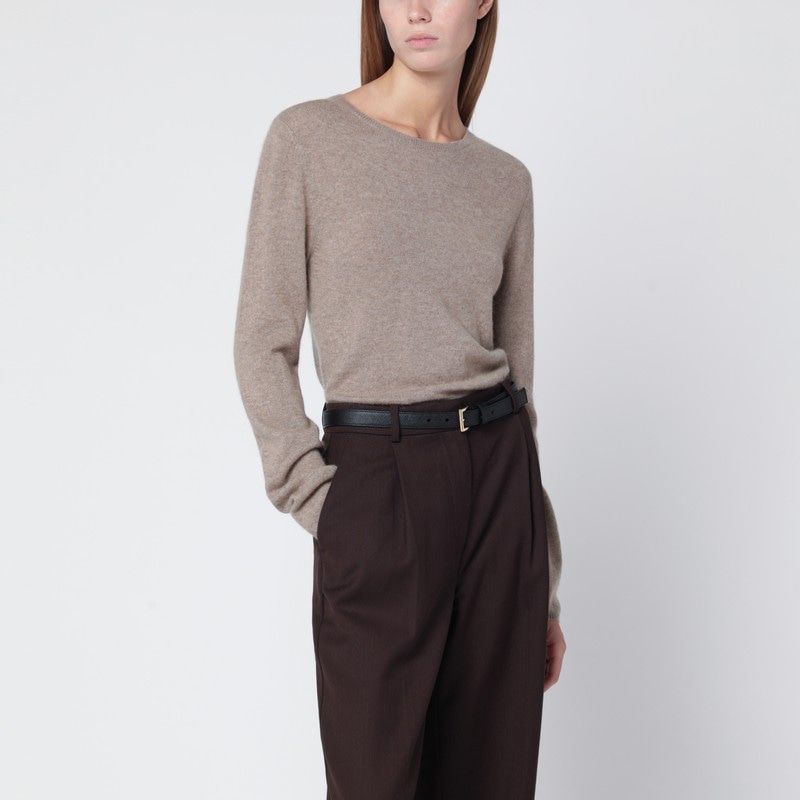 ALMADA LABEL Organic Cashmere Crew-Neck Sweater for Women - Fall Winter 2025