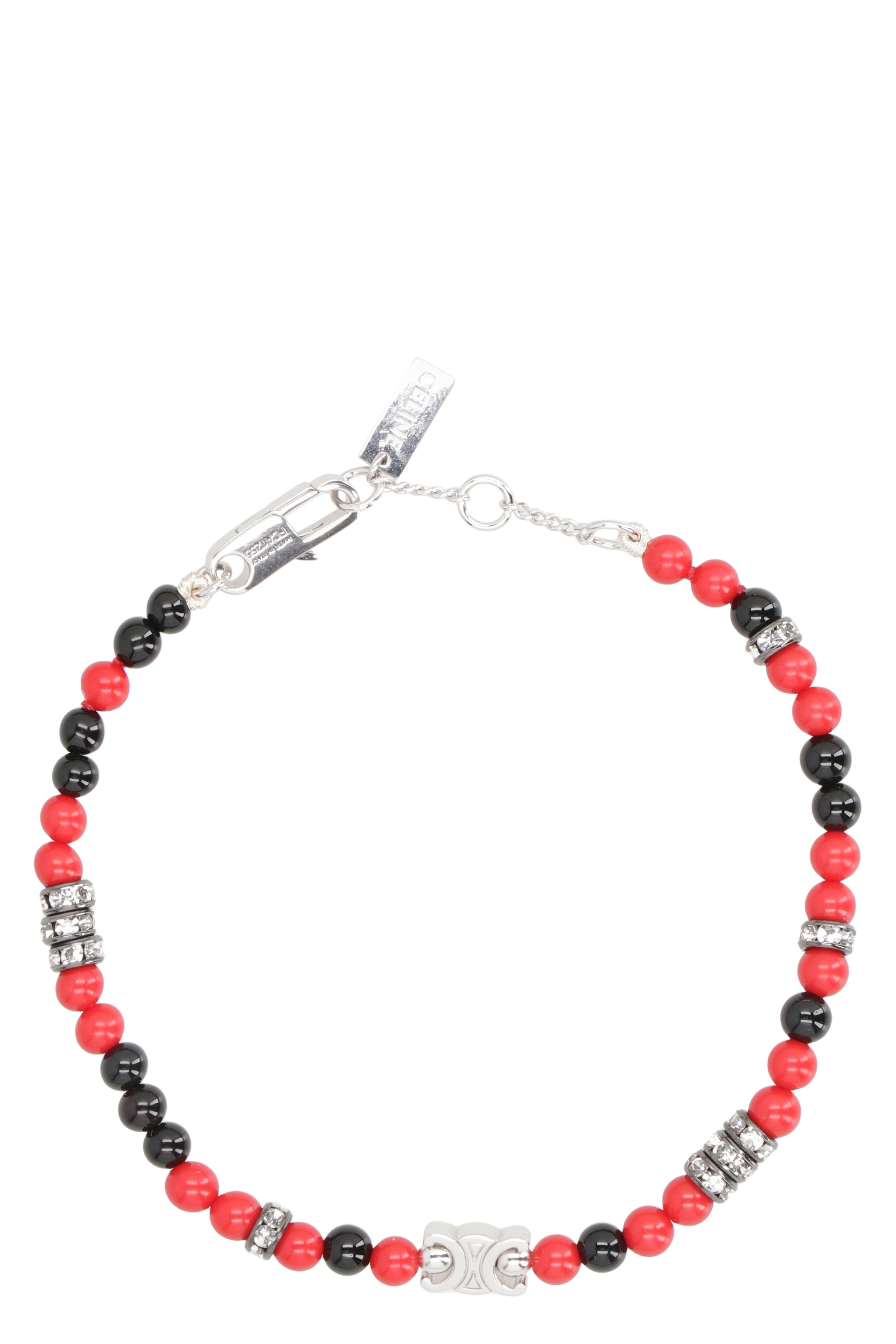 CELINE Brass Bracelet with Pearls - 20.5 cm