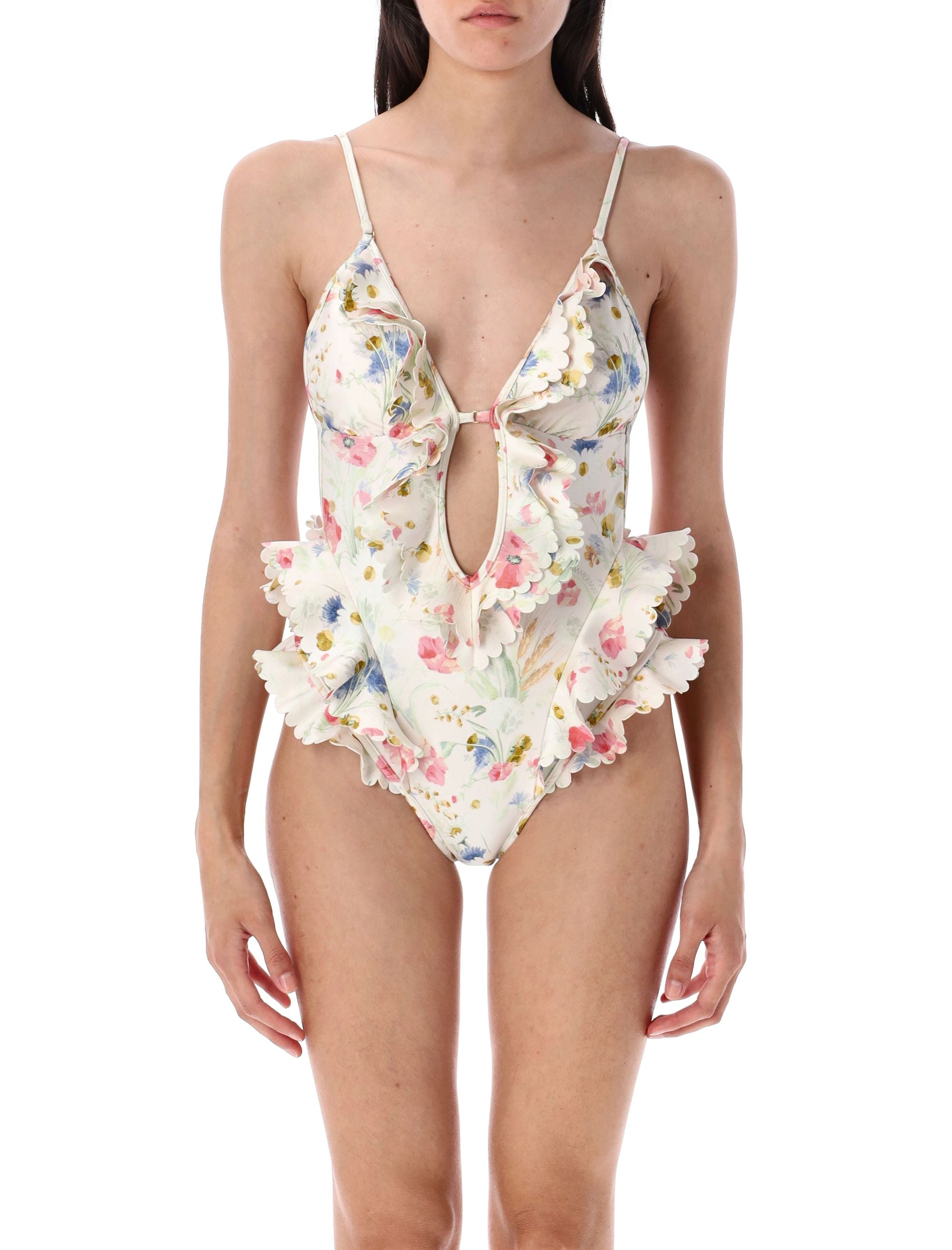ZIMMERMANN Lucky Printed Swimsuit - Women’s Mini Design