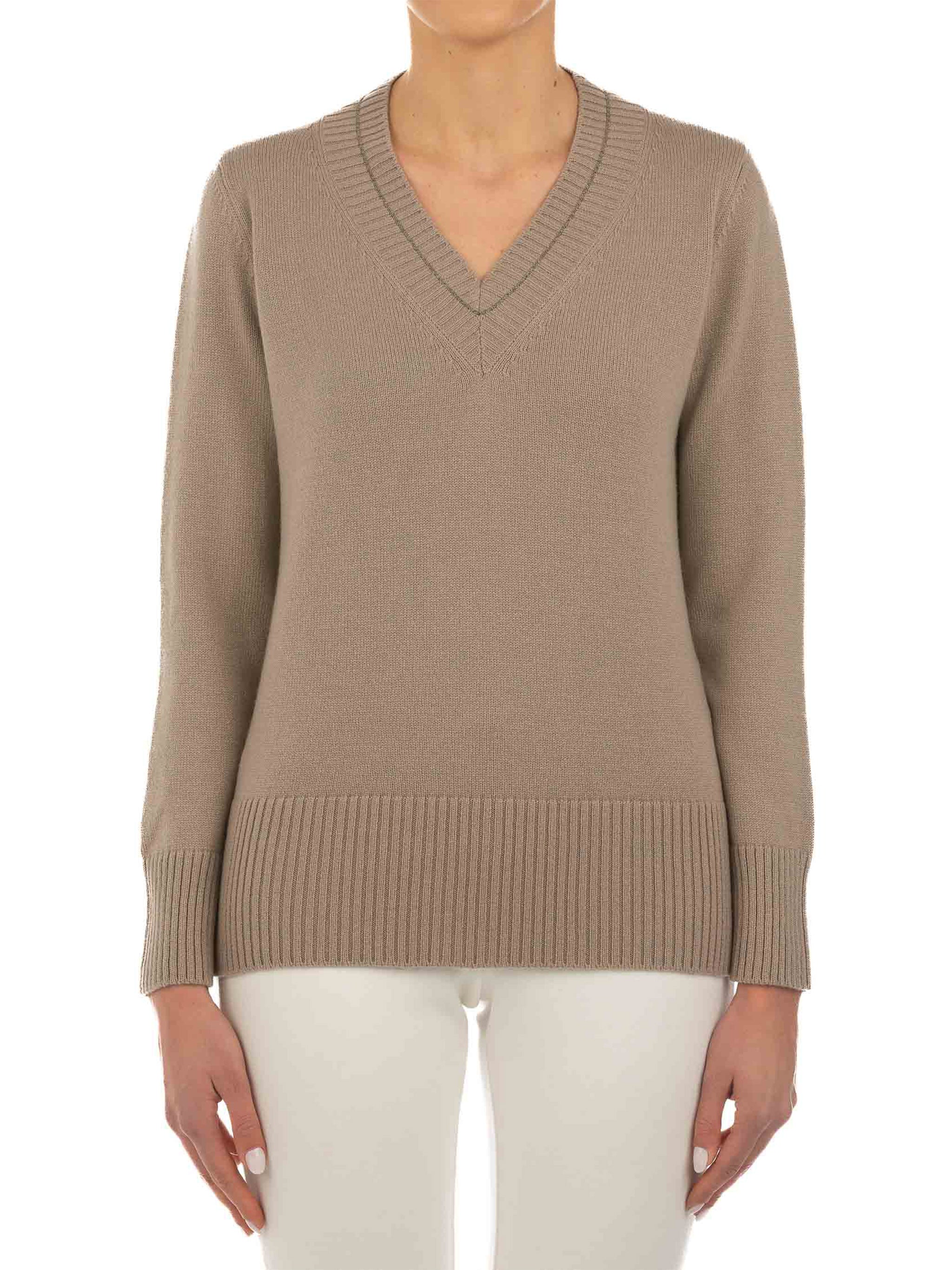 LE TRICOT PERUGIA Elegant Wool-Silk Pullover for Women