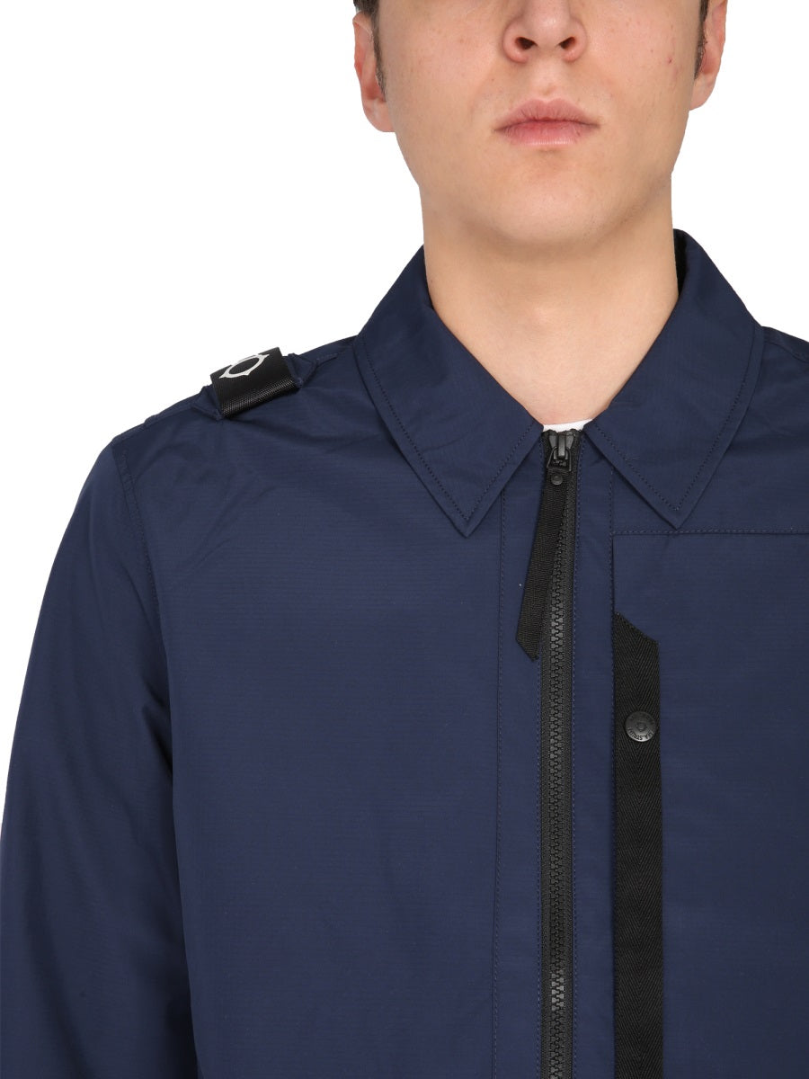 MA.STRUM Men's TPR Jacket with Pointed Collar